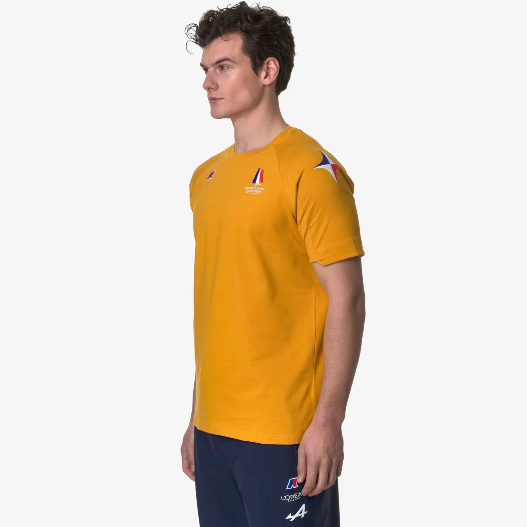 T-Shirt*K-WAY Aburot Orient Express Ac - T-Shirtstop - T-Shirt - Unisex - Yellow Sunflower