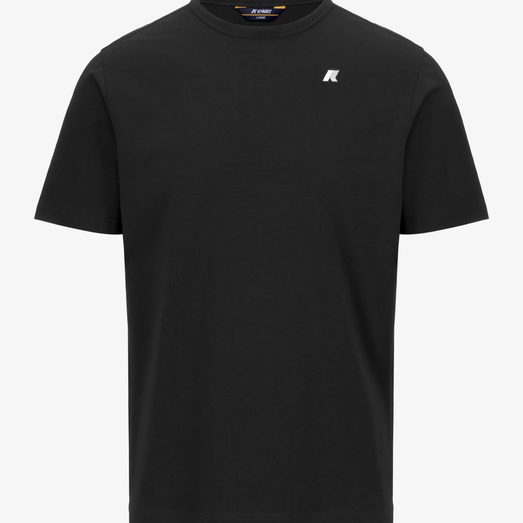 T-Shirt*K-WAY Adame Stretch Jersey - T-Shirtstop - T-Shirt - Man - Black Pure