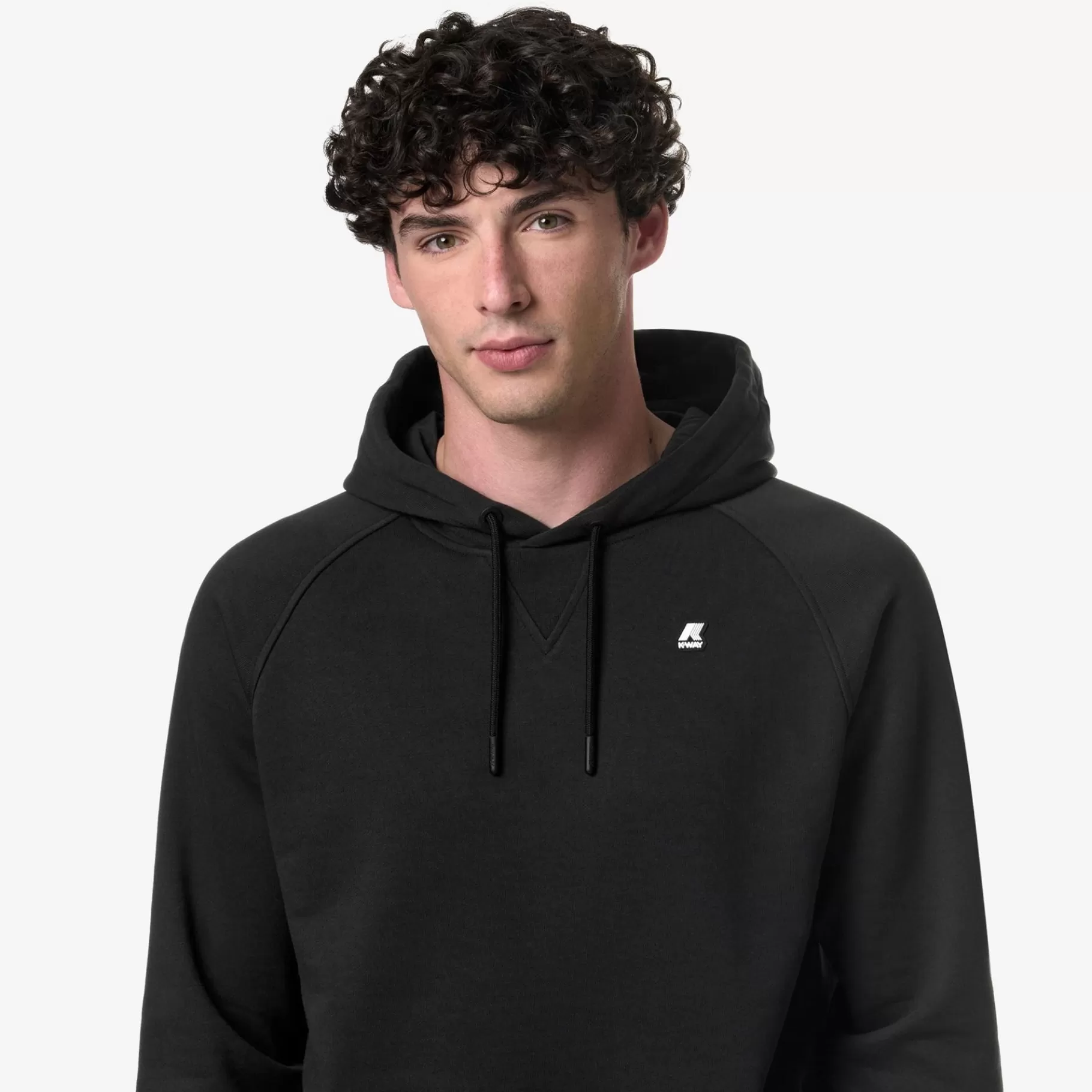 Hoodies And Sweaters*K-WAY Alban - Fleece - Jumper - Man - Black Pure