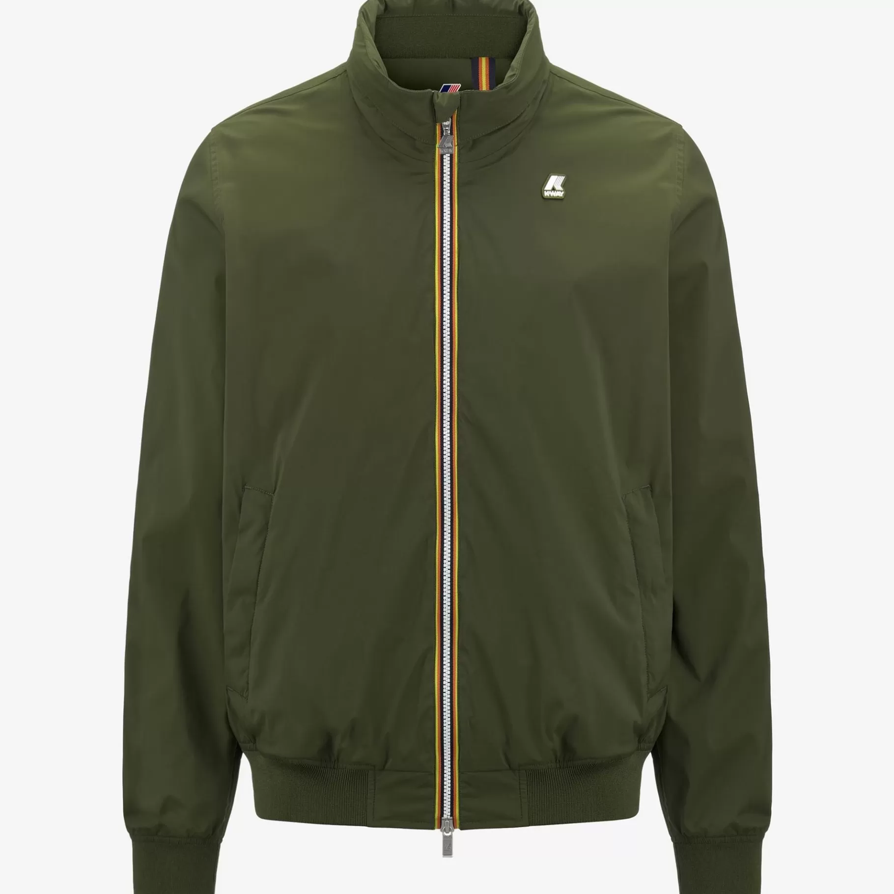 Short Jackets*K-WAY Amaurystretch Nylon Jersey - Jackets - Short - Man - Green Cypress