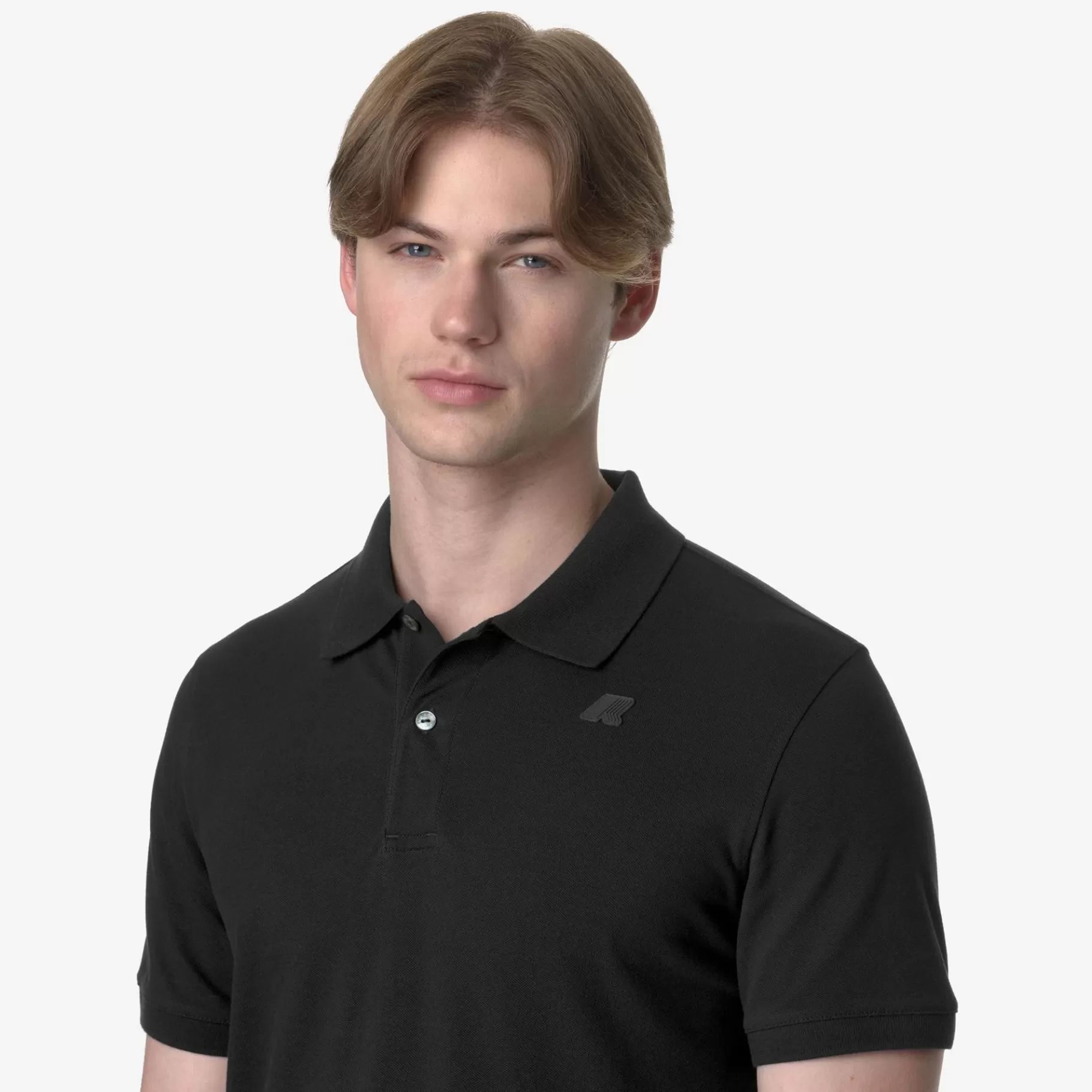 Polo Shirts*K-WAY Amedee Pique - Polo Shirts - Polo - Man - Black Pure