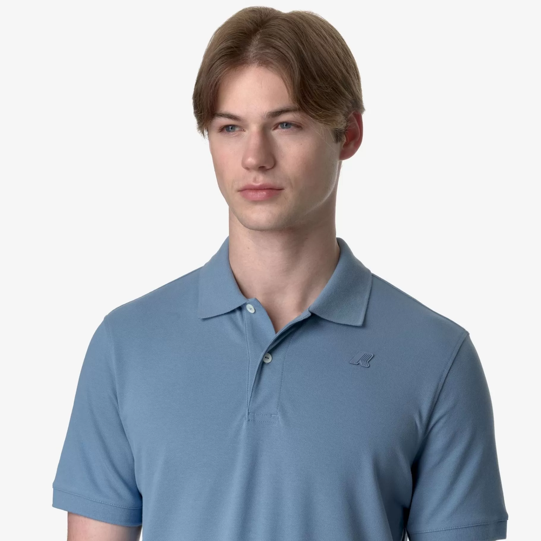 Polo Shirts*K-WAY Amedee Pique - Polo Shirts - Polo - Man - Blue Allure