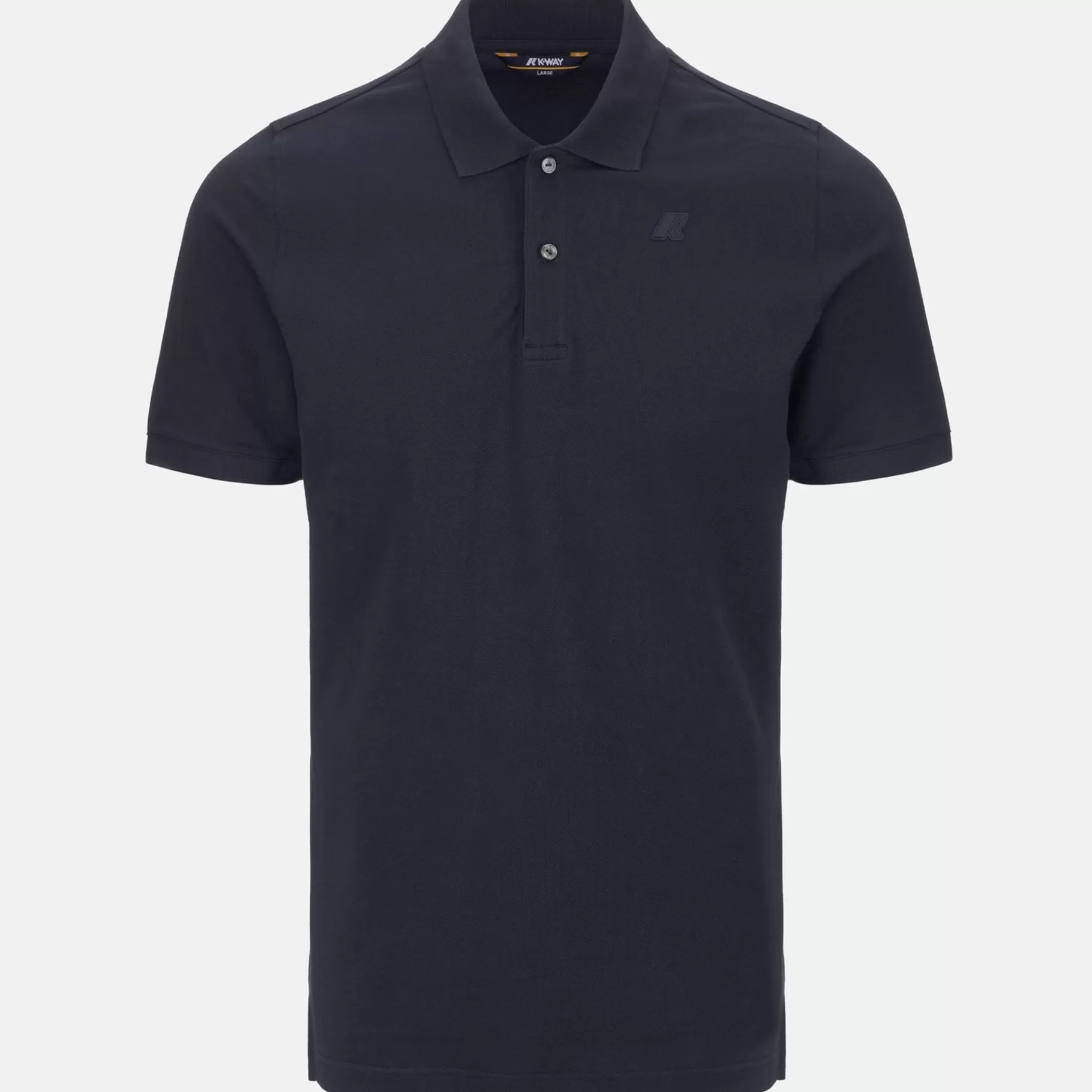 Polo Shirts*K-WAY Amedee Pique - Polo Shirts - Polo - Man - Blue Depth