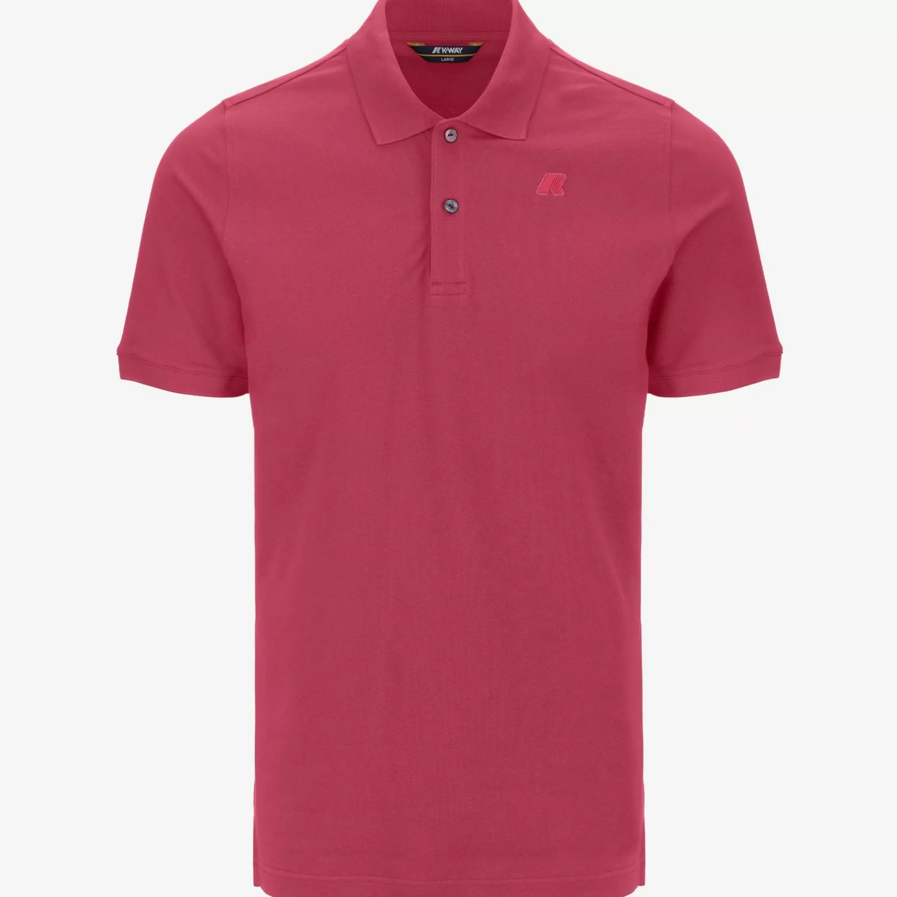 Polo Shirts*K-WAY Amedee Pique - Polo Shirts - Polo - Man - Dk Pink