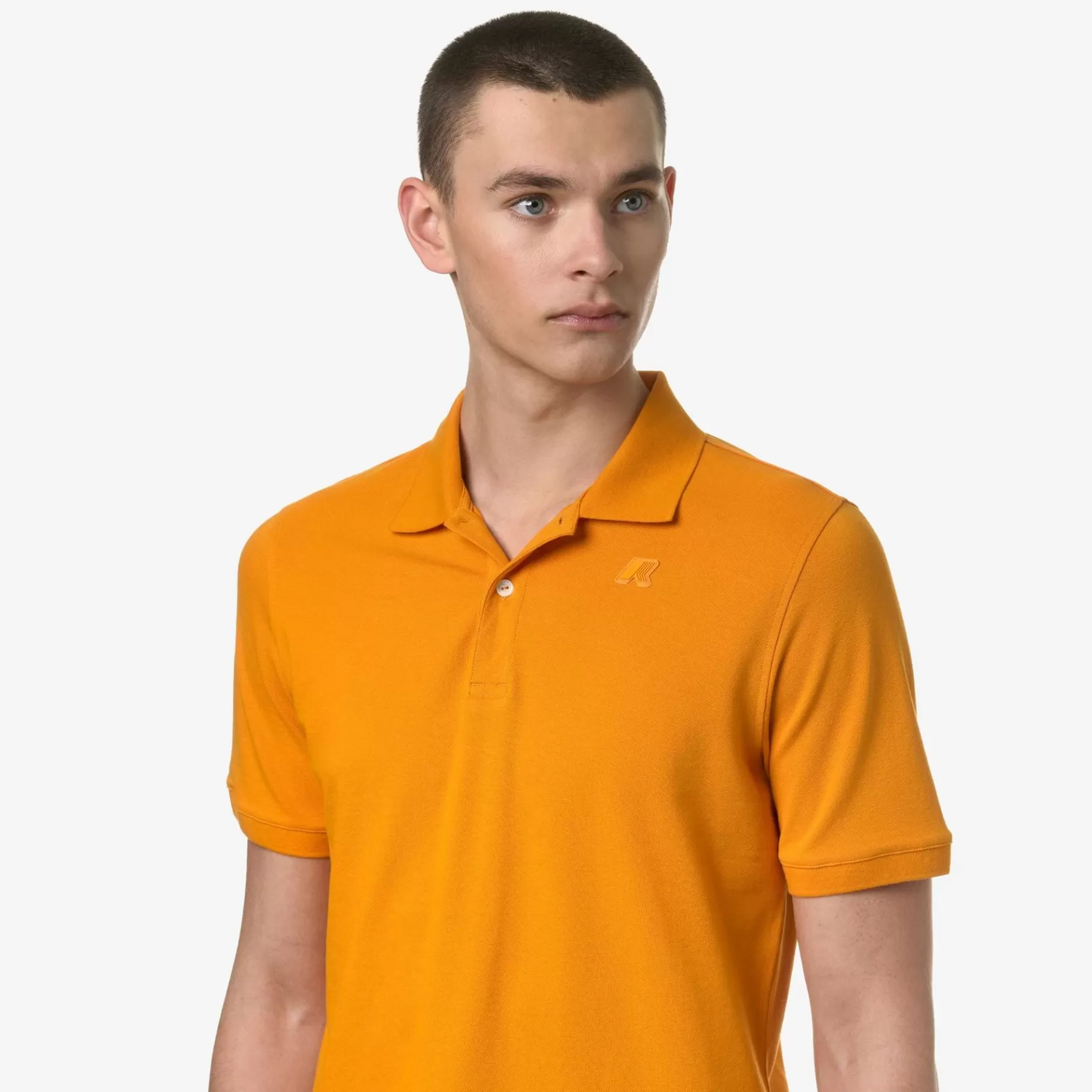 Polo Shirts*K-WAY Amedee Pique - Polo Shirts - Polo - Man - Orange Md