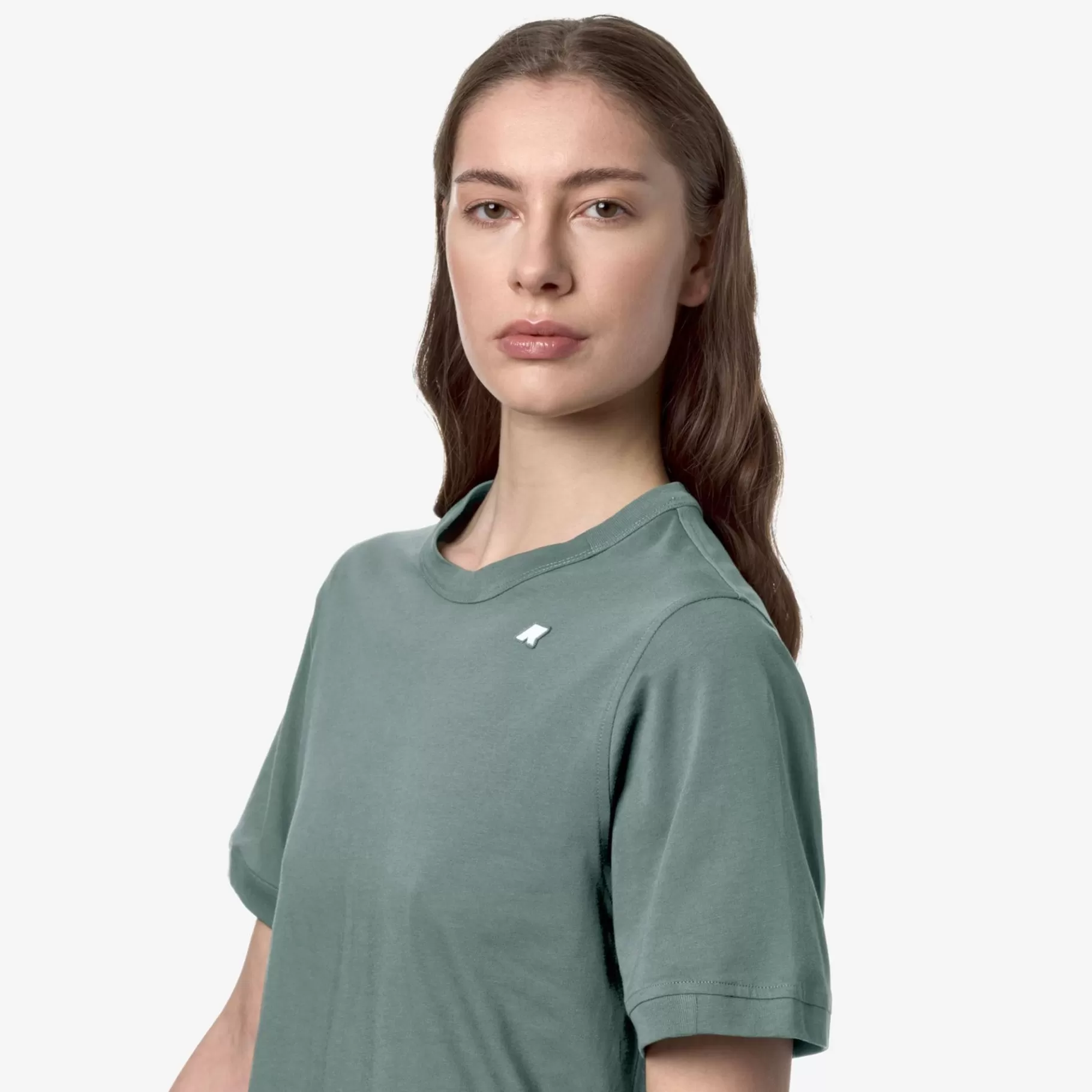 T-Shirt*K-WAY Ameline - T-Shirtstop - T-Shirt - Woman - Green Mold