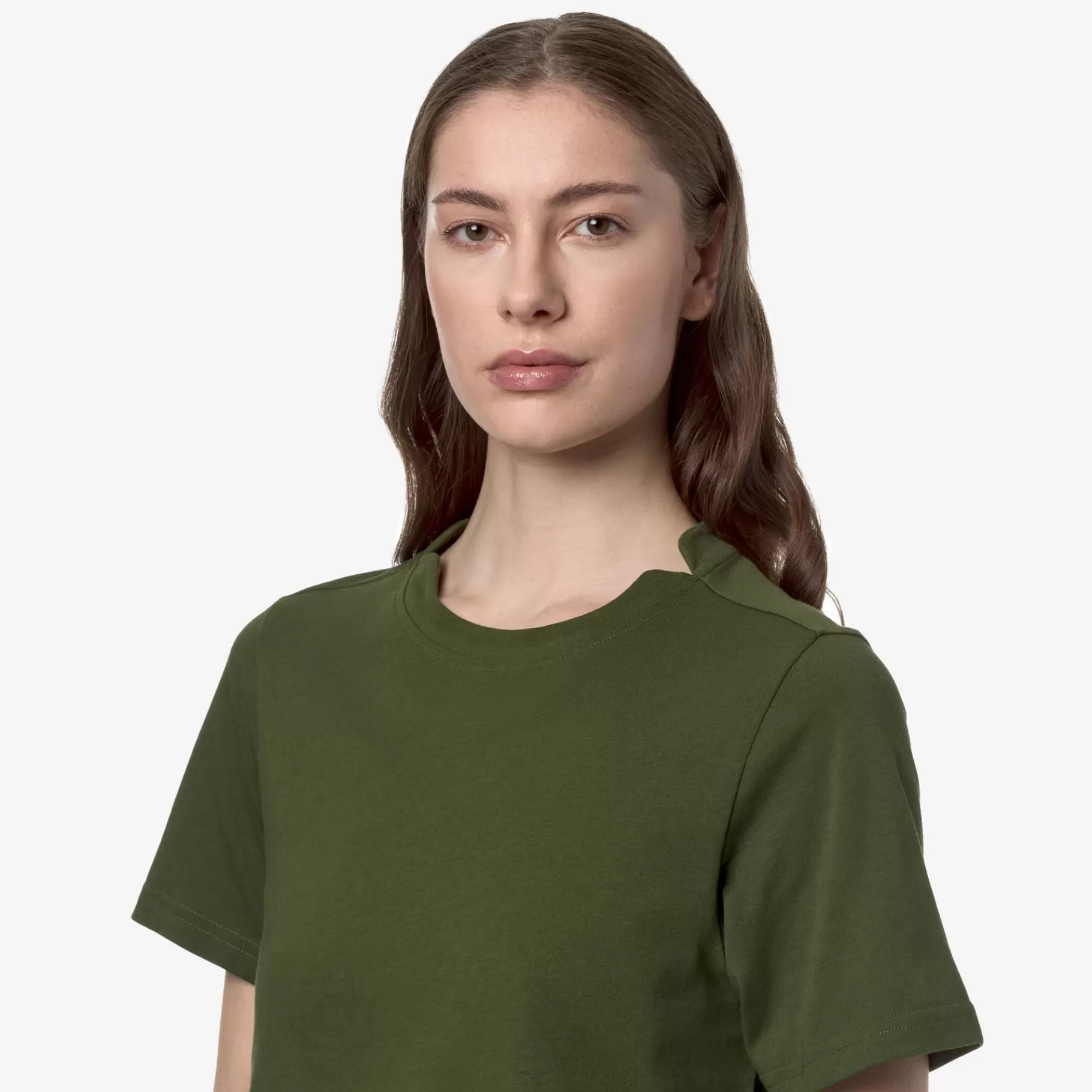 T-Shirt*K-WAY Amilly - T-Shirtstop - T-Shirt - Woman - Green Cypress