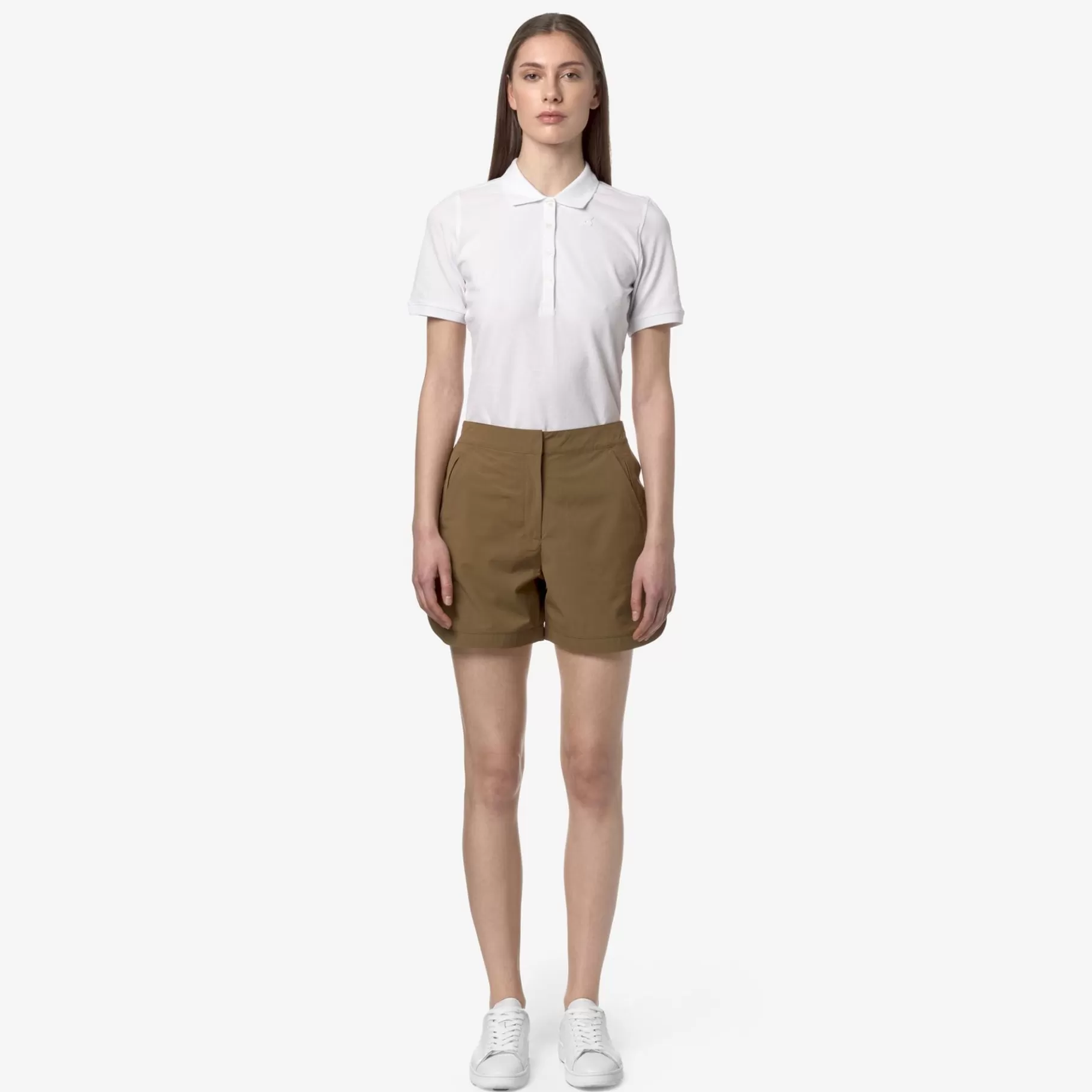 Shorts*K-WAY Annise - Shorts - Sportshorts - Woman - Brown Corda