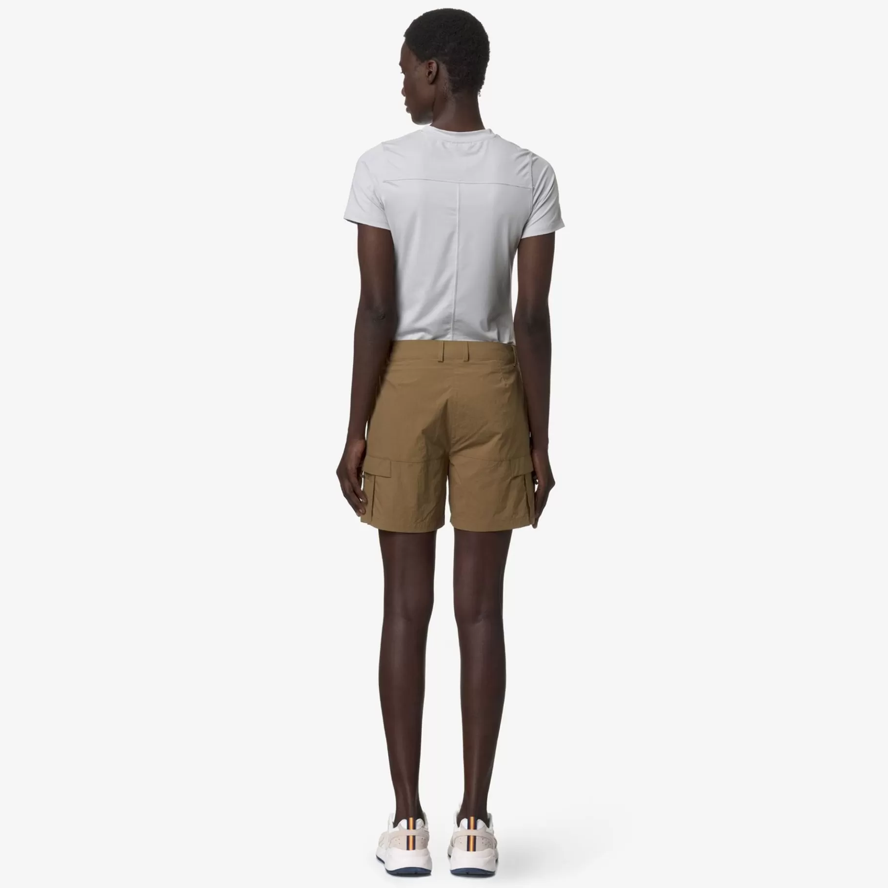 Shorts*K-WAY Argalps - Shorts - Cargo - Woman - Brown Corda