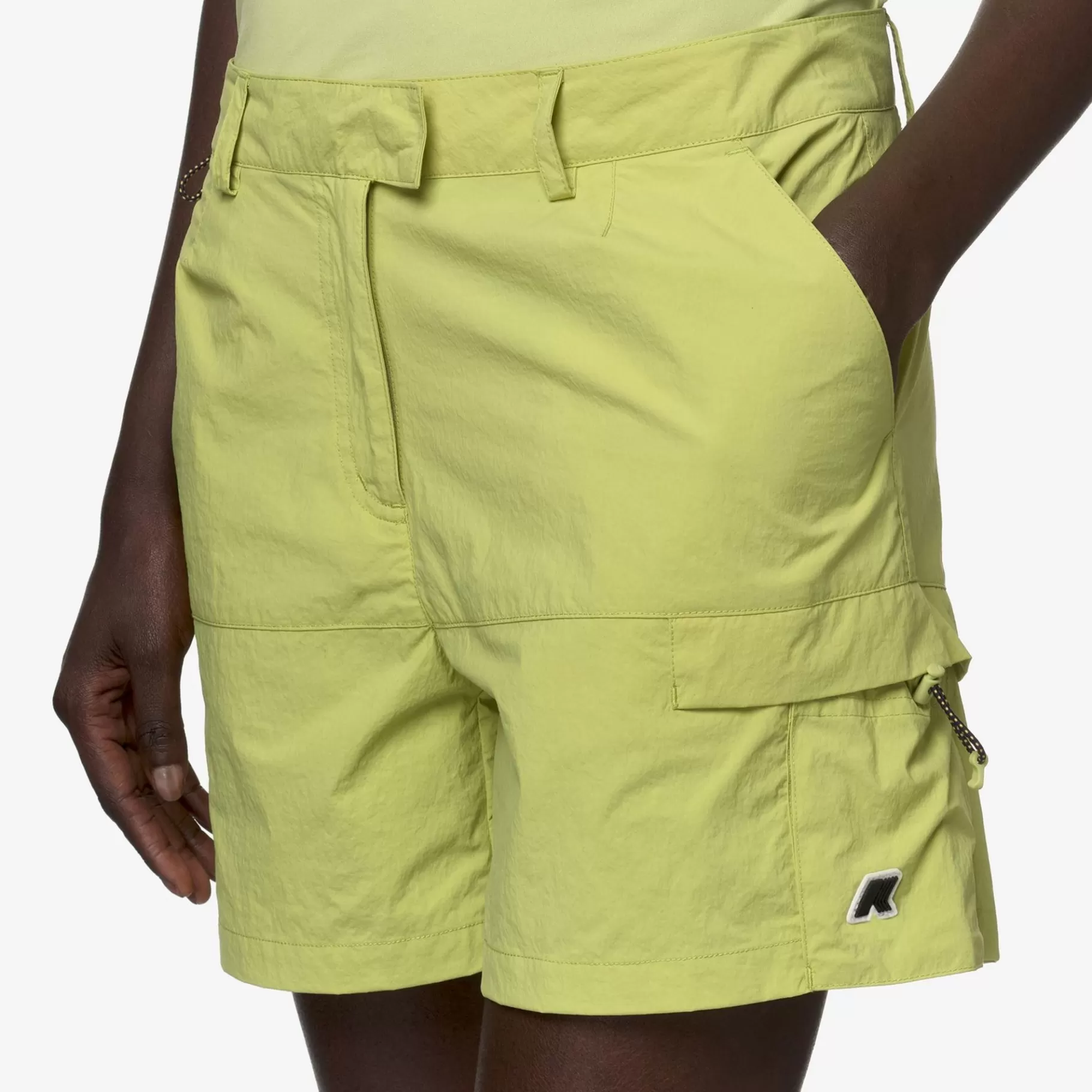 Shorts*K-WAY Argalps - Shorts - Cargo - Woman - Green Celery