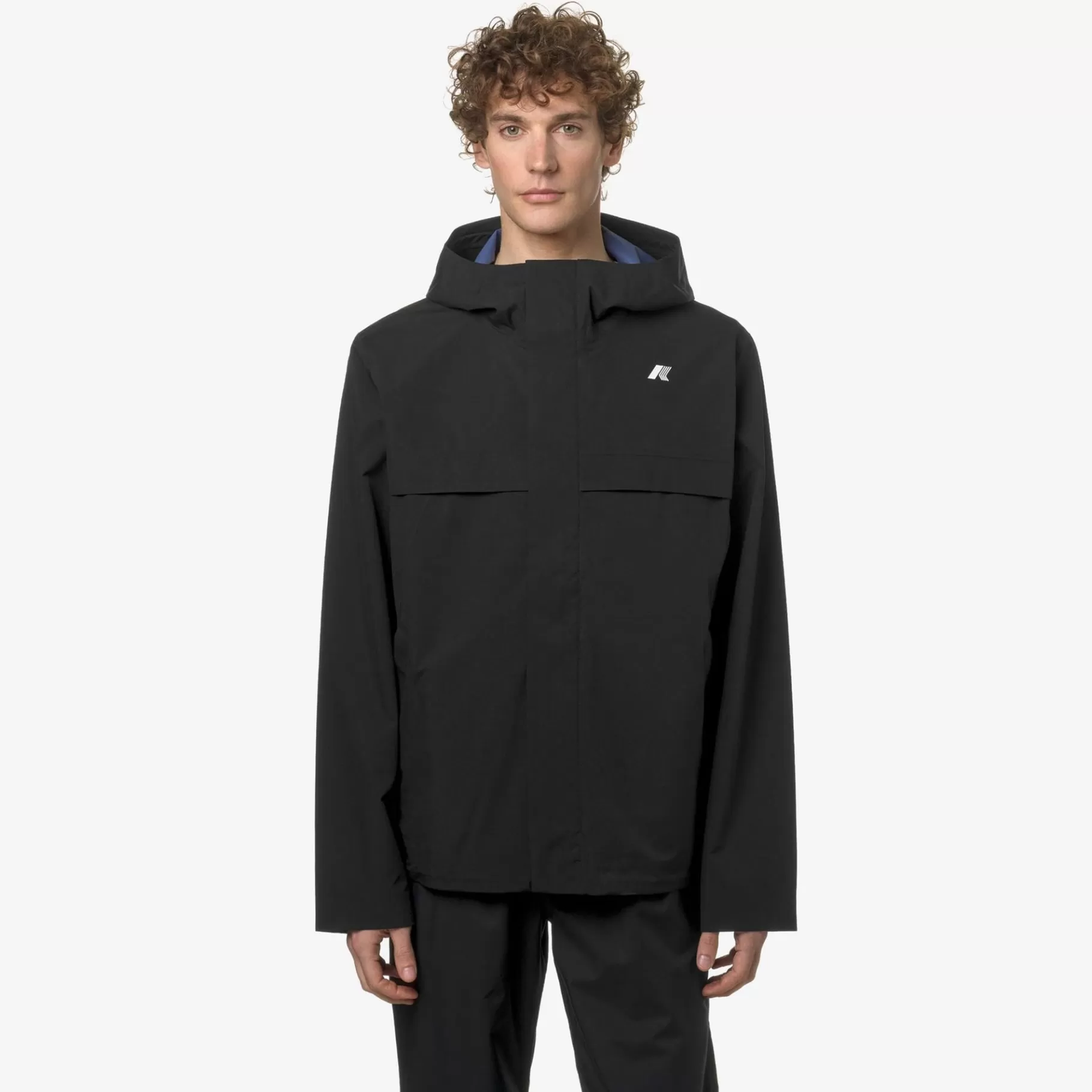 Short Jackets*K-WAY Arnaud Eco Sd Contrast - Jackets - Short - Man - Black P-Blue F