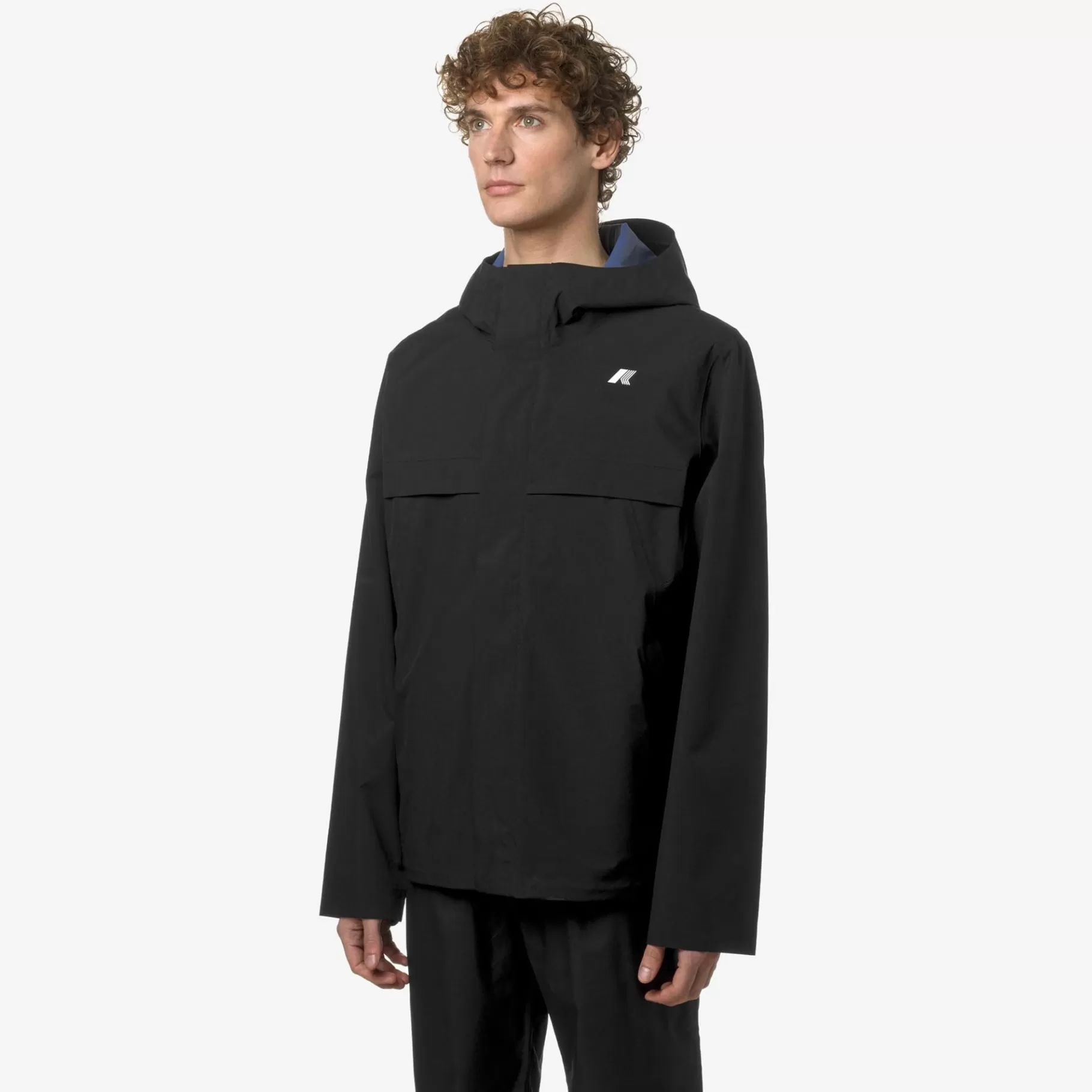 Short Jackets*K-WAY Arnaud Eco Sd Contrast - Jackets - Short - Man - Black P-Blue F