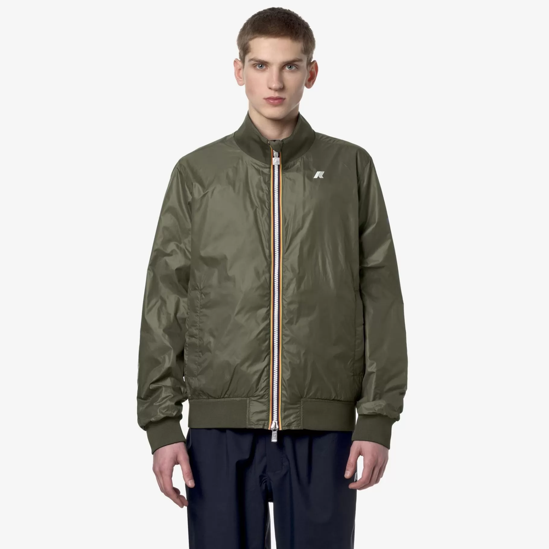 Short Jackets*K-WAY Arsene Plus.2 Reversible - Jackets - Short - Man - Blue D-Green C