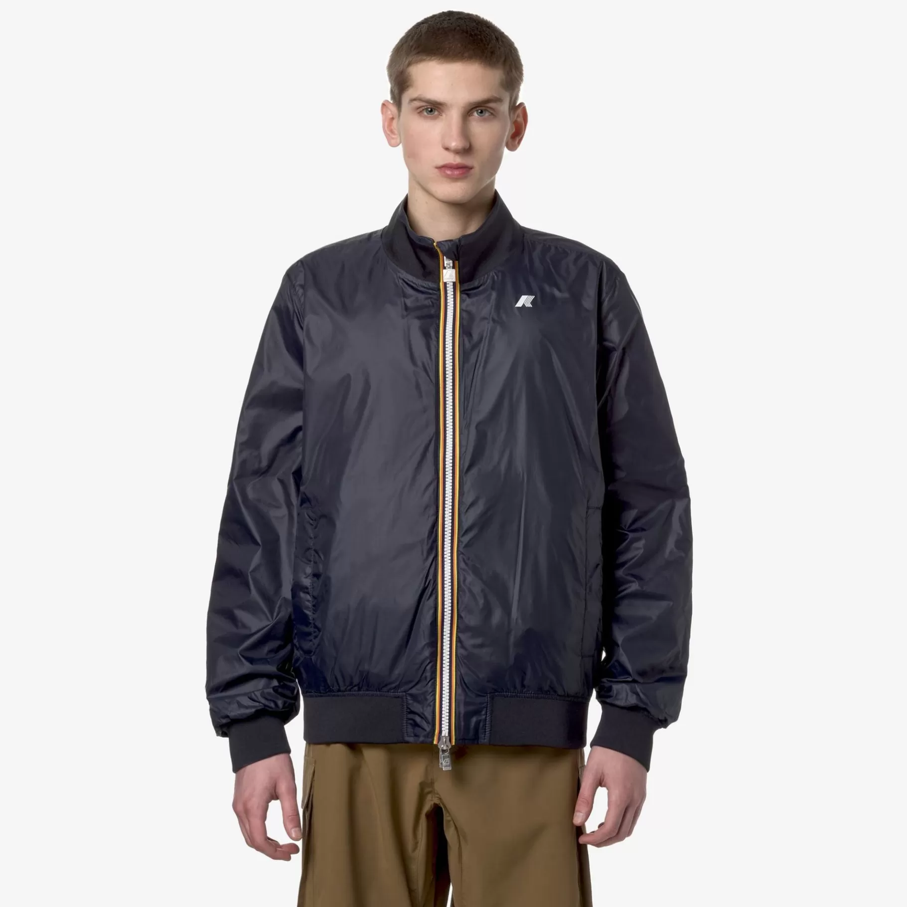 Short Jackets*K-WAY Arsene Plus.2 Reversible - Jackets - Short - Man - Green B -Blue D