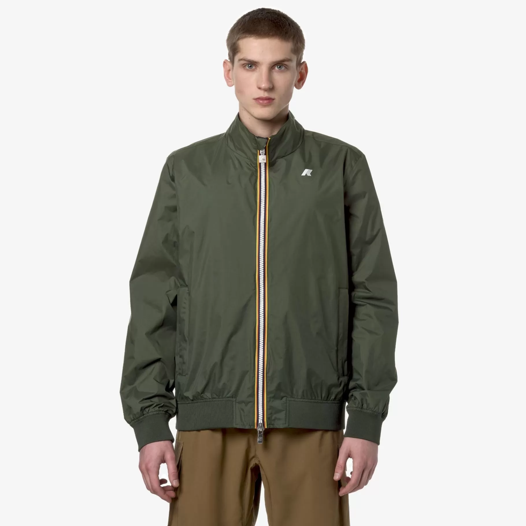 Short Jackets*K-WAY Arsene Plus.2 Reversible - Jackets - Short - Man - Green B -Blue D