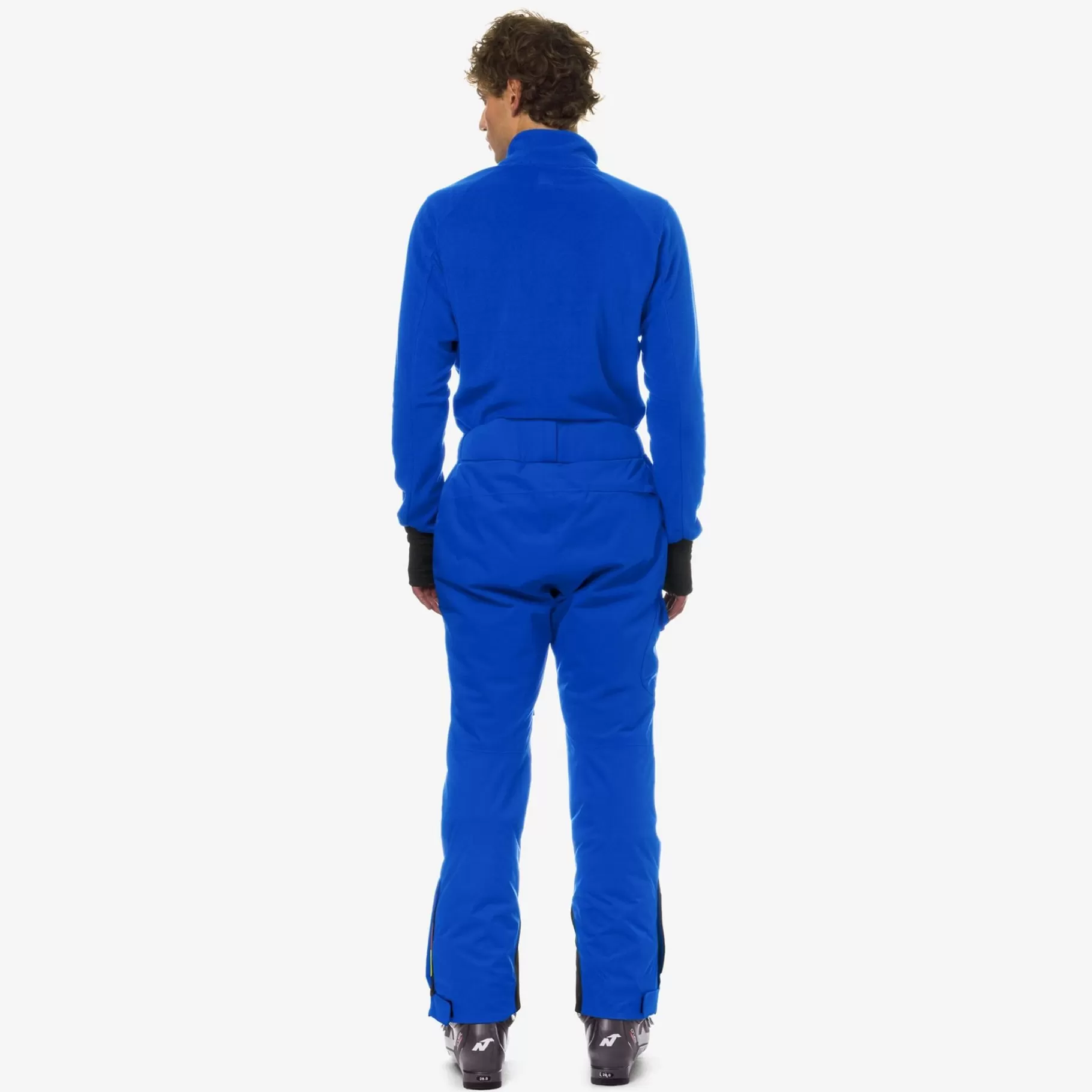 Trousers*K-WAY Avrieux Micro Twill 2 Layers - Pants - Sport Trousers - Man - Blue Royal Marine
