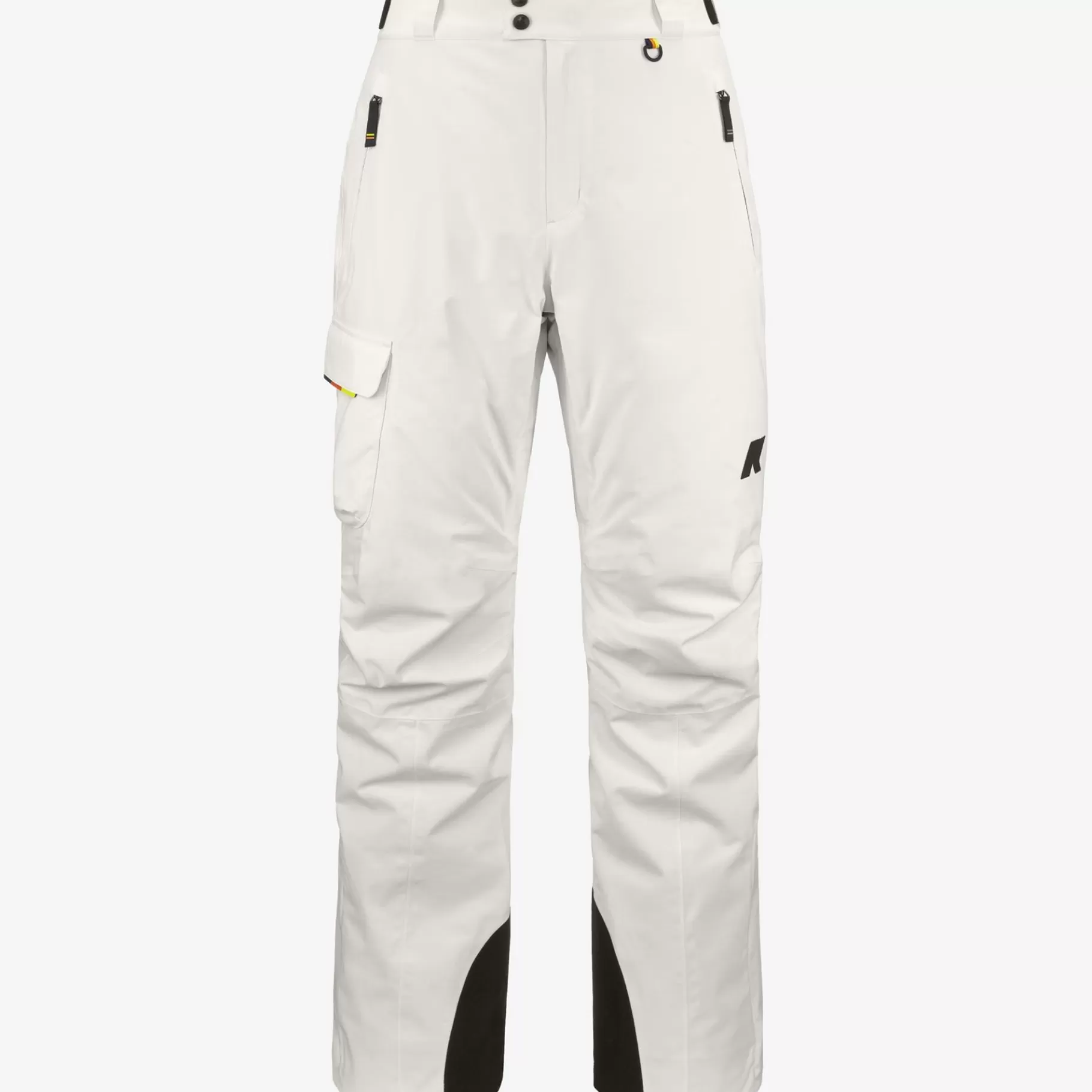 Trousers*K-WAY Avrieux Micro Twill 2 Layers - Pants - Sport Trousers - Man - White Gardenia