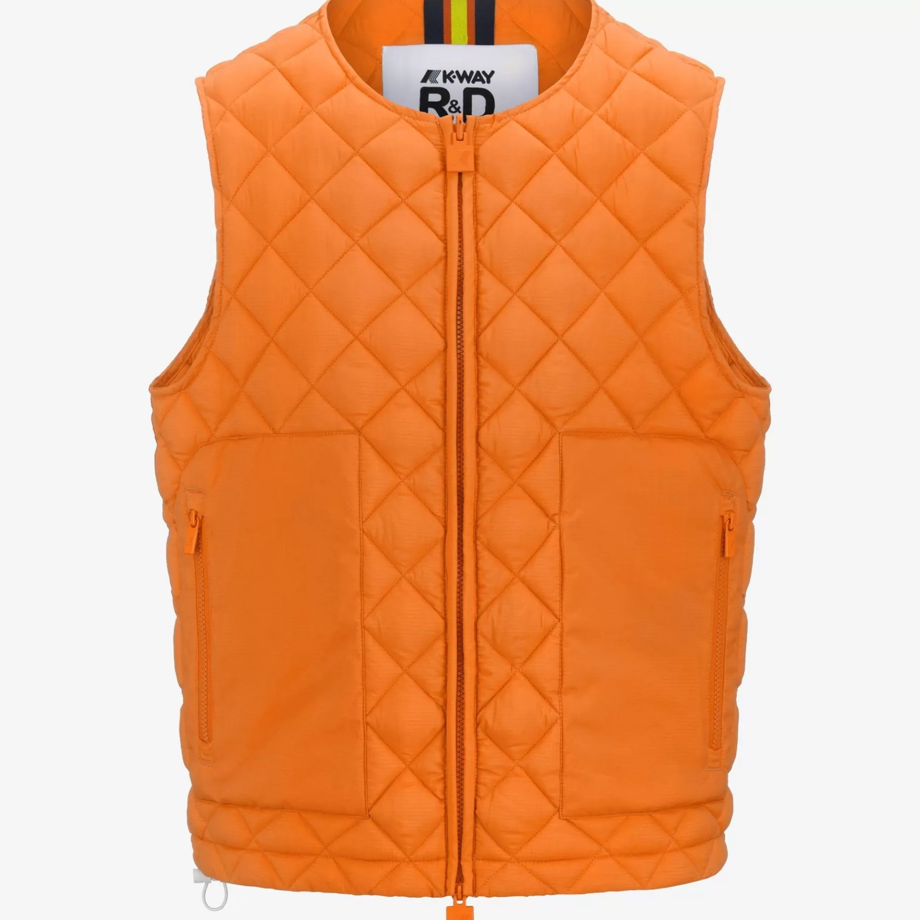 Vests*K-WAY Barnely Eco Light Warm - Jackets - Vest - Unisex - Orange