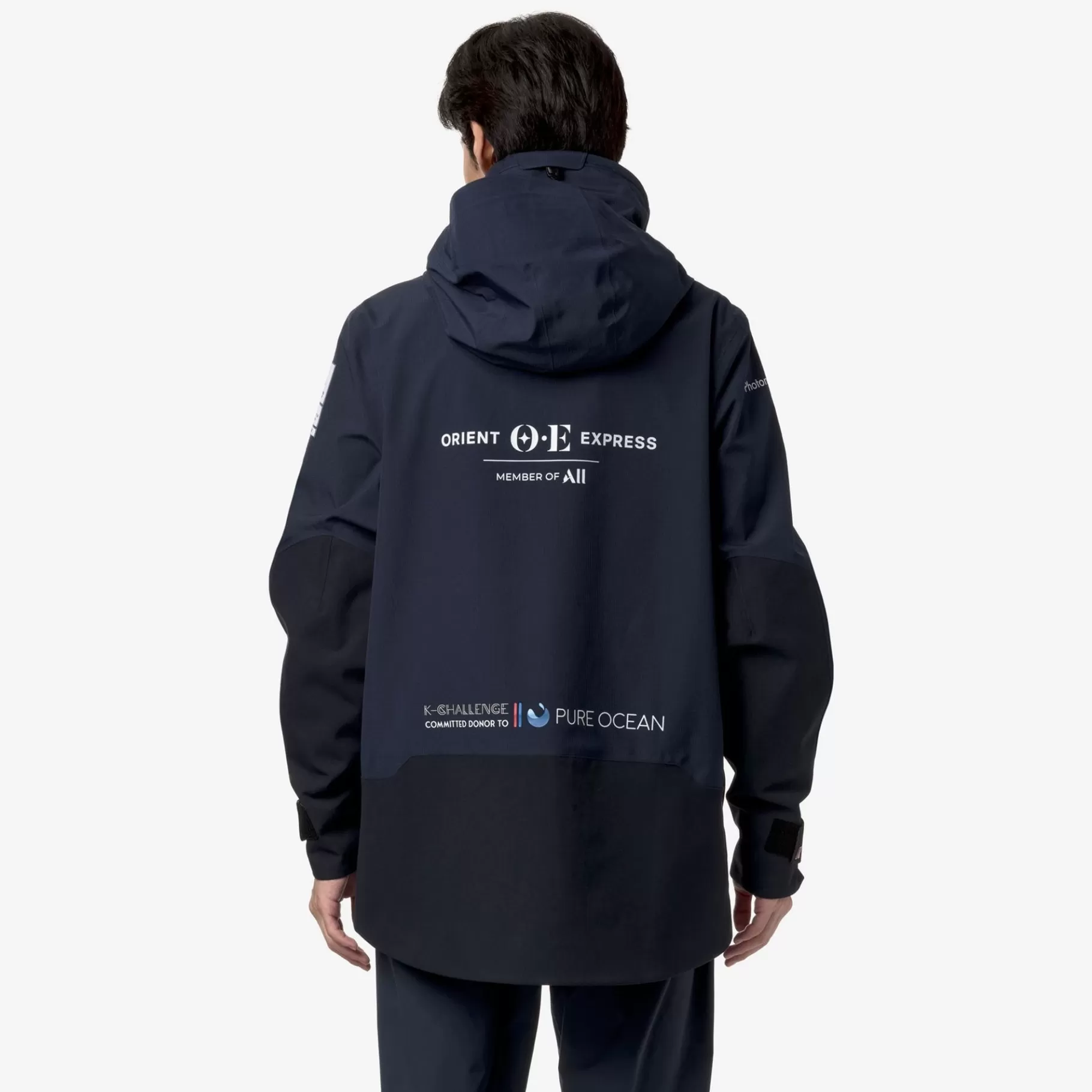 Coats And Long Jackets*K-WAY Barrow Orient Express Ac - Jackets - 3/4 Length - Unisex - Blue Dress