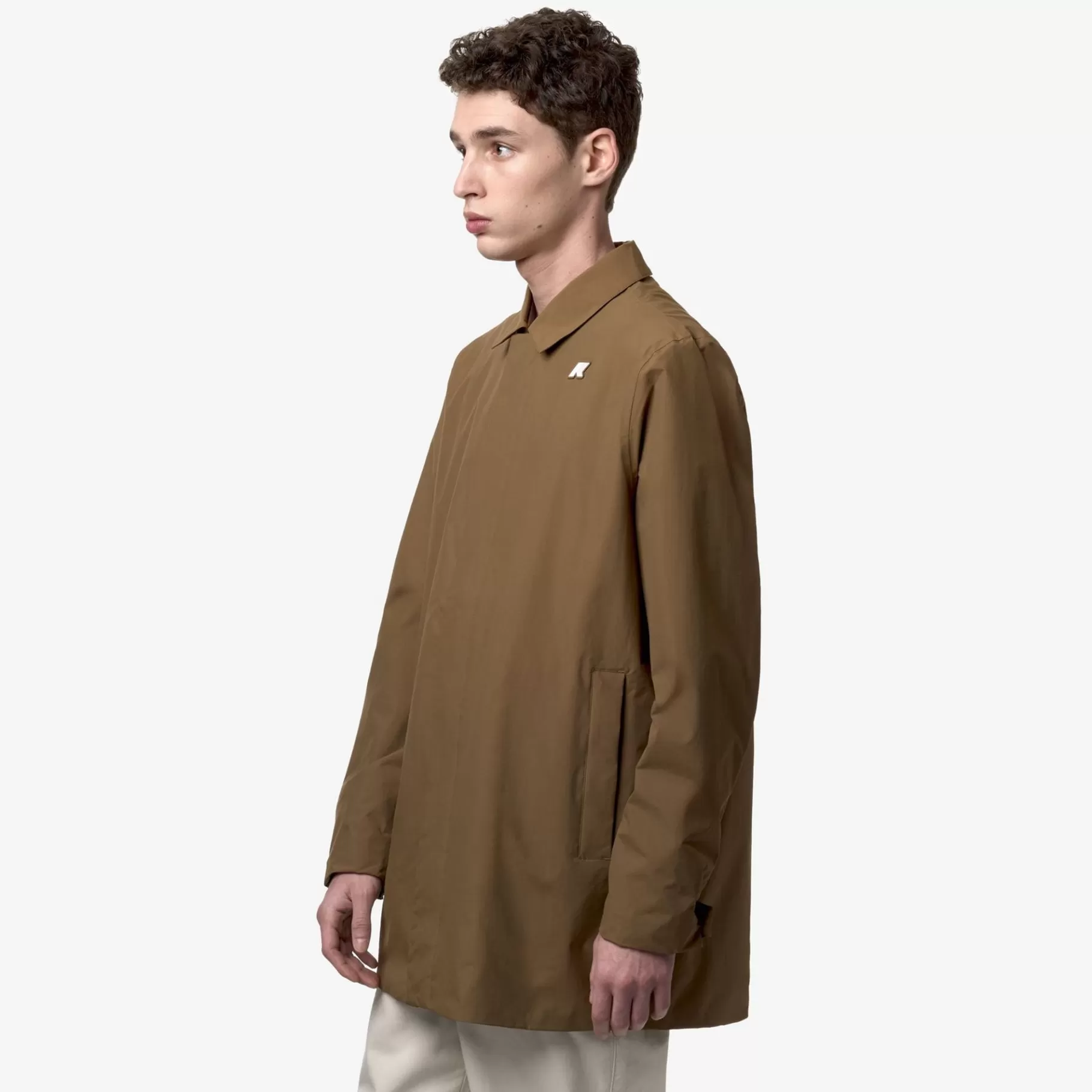 Coats And Long Jackets*K-WAY Benny Ottoman - Jackets - 3/4 Length - Man - Brown Corda