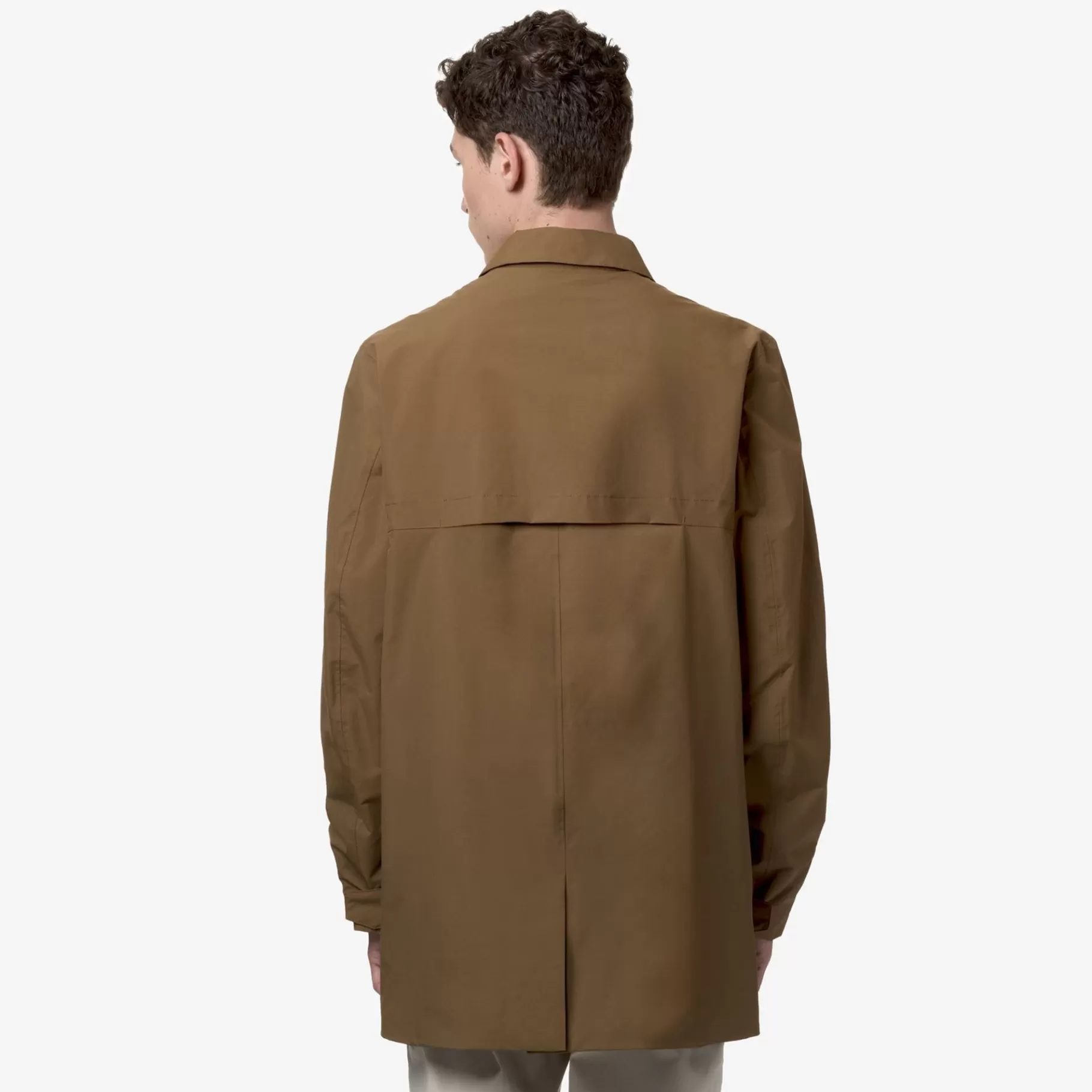 Coats And Long Jackets*K-WAY Benny Ottoman - Jackets - 3/4 Length - Man - Brown Corda