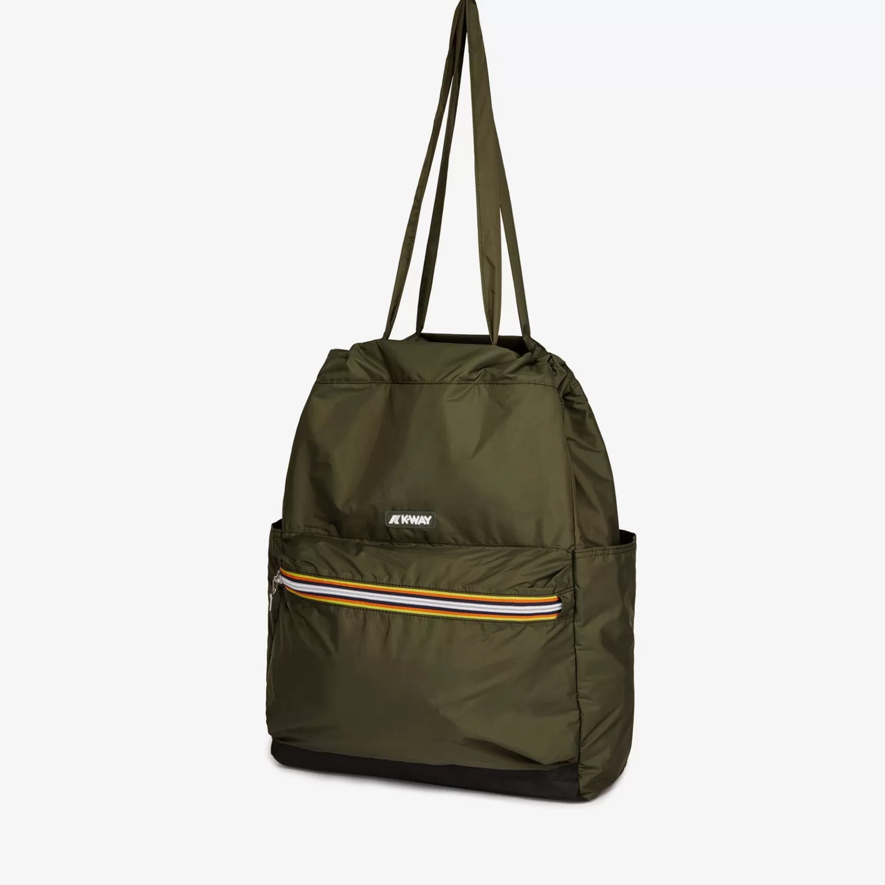 Bags And Duffle Bags*K-WAY Blandy - Bags - Tote Bag - Unisex - Green Blackish