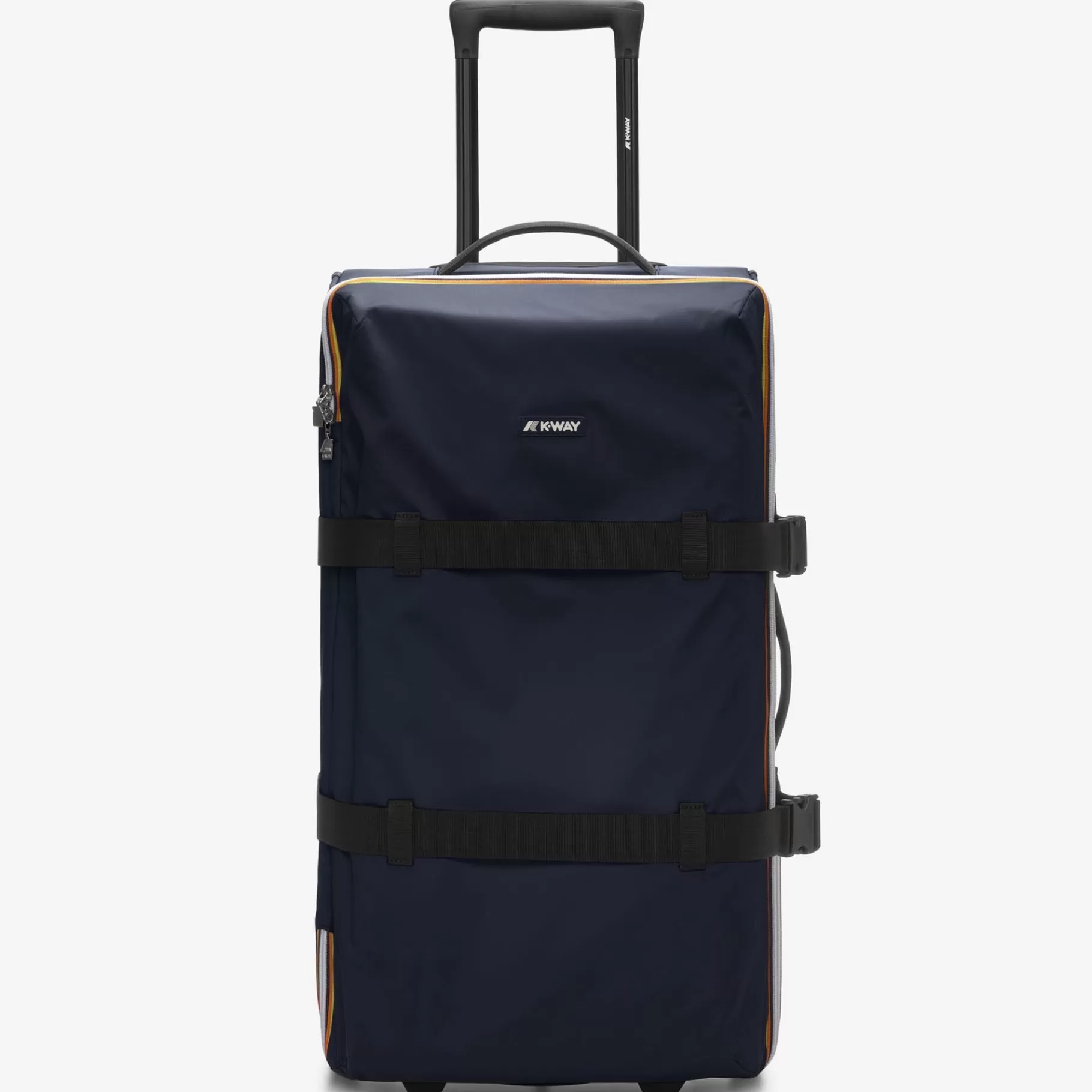 Suitcases*K-WAY Blossac M - Luggage Bags - Trolley - Unisex - Blue Depht-Black Pure