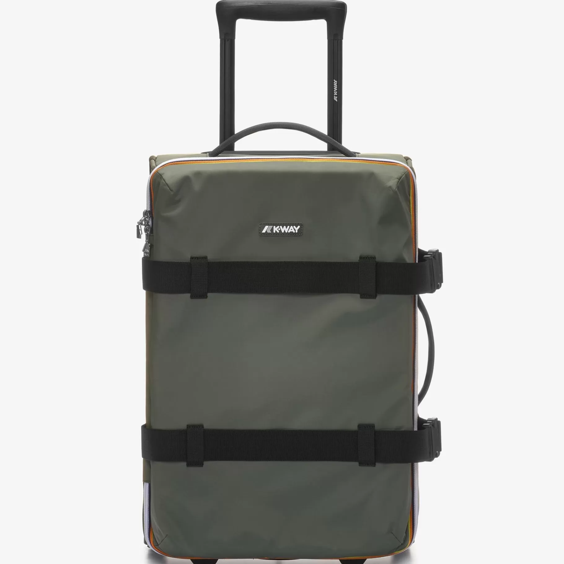 Suitcases*K-WAY Blossac S - Luggage Bags - Trolley - Unisex - Green Blackish-Black Pure