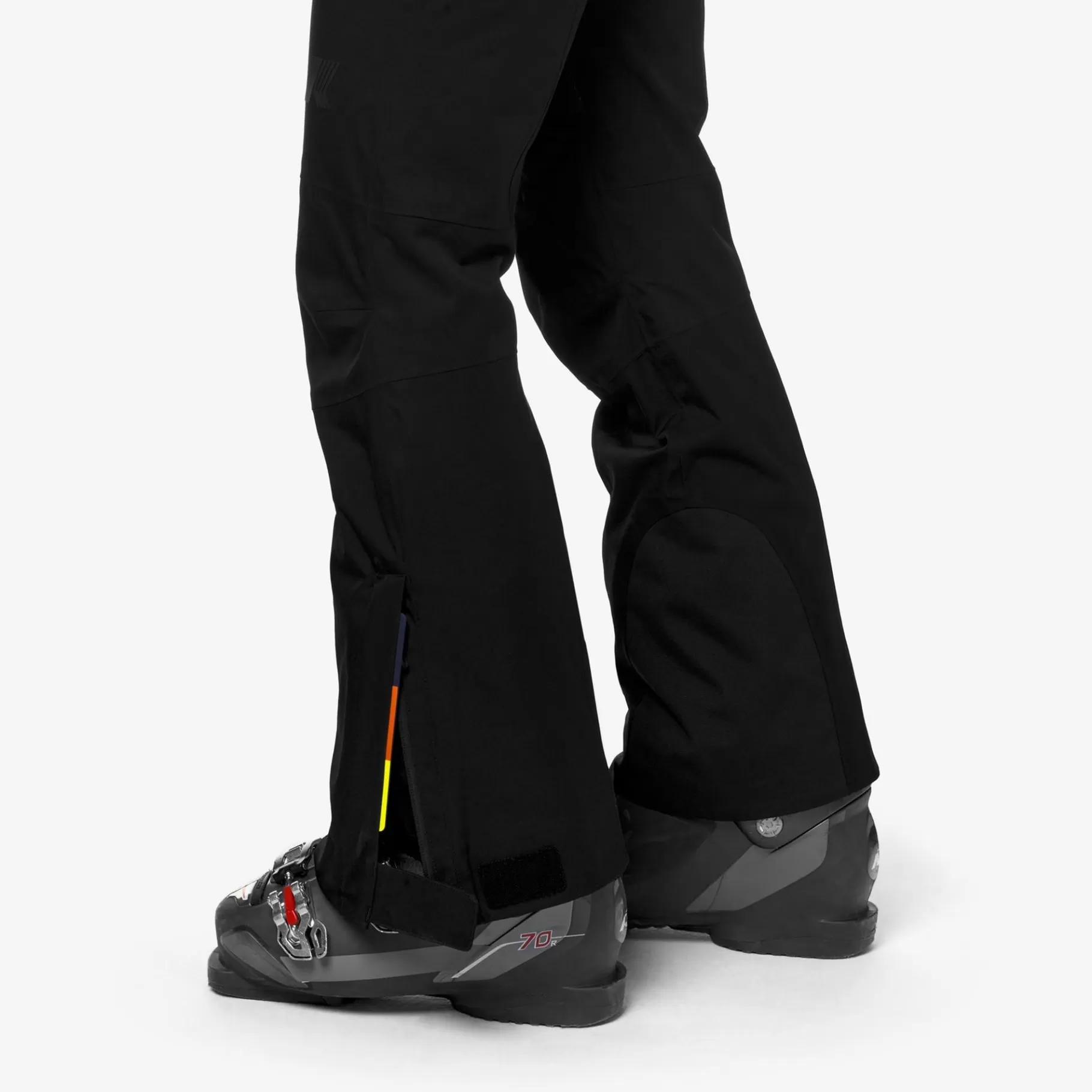 Trousers*K-WAY Bonneval Micro Twill 2 Layers - Pants - Sport Trousers - Woman - Black Pure