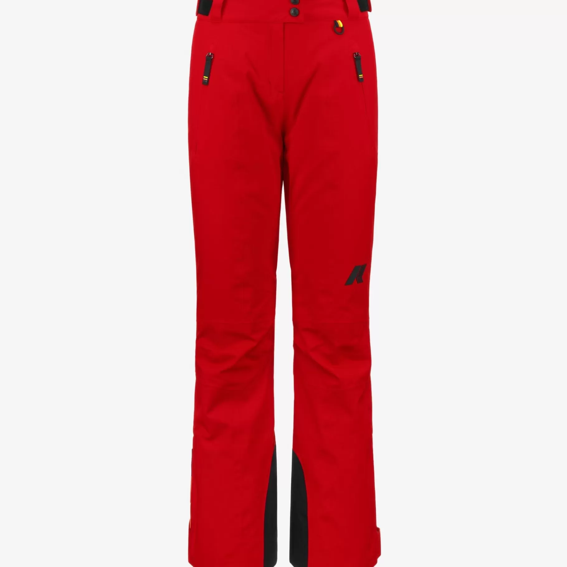 Trousers*K-WAY Bonneval Micro Twill 2 Layers - Pants - Sport Trousers - Woman - Red