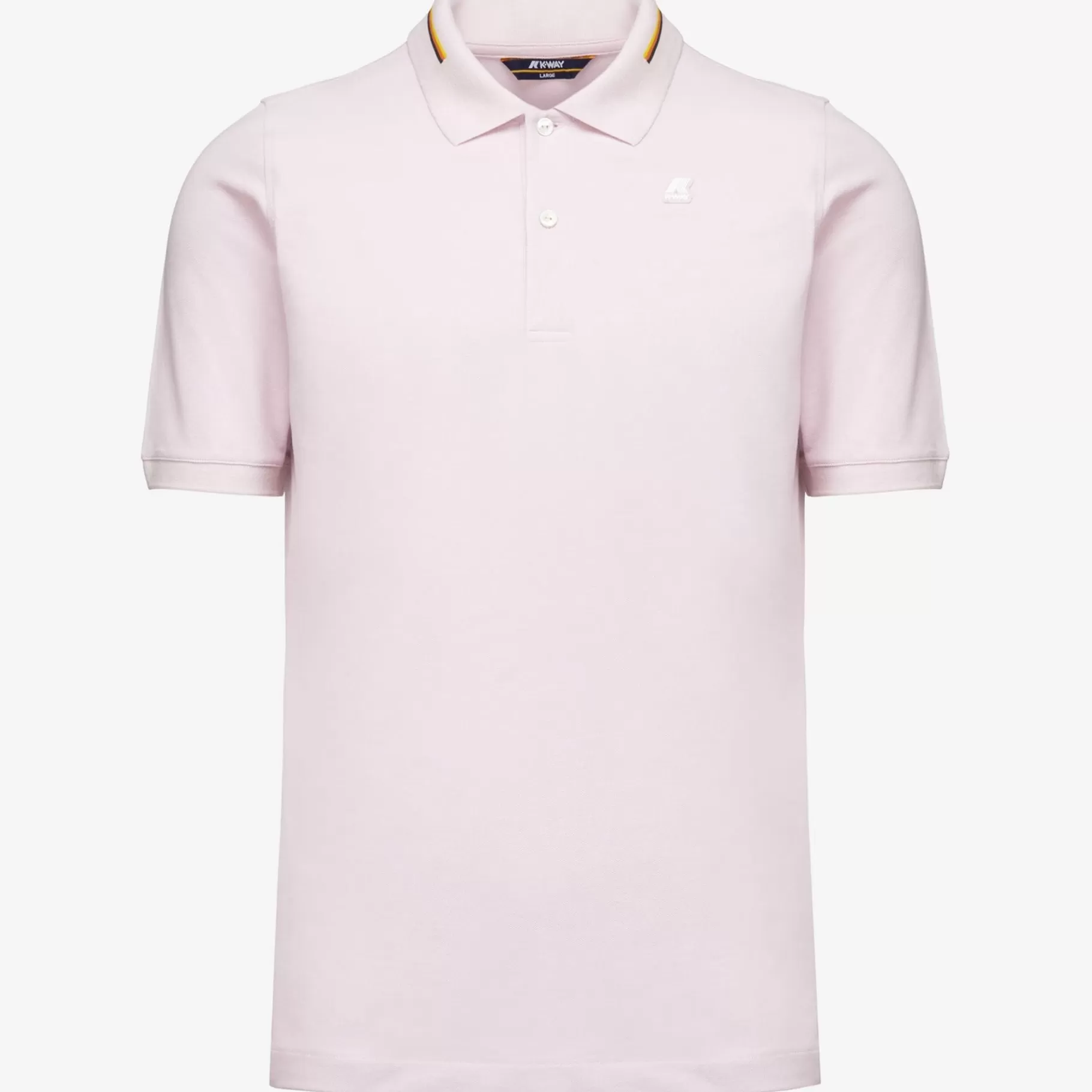 Polo Shirts*K-WAY Cirano - Polo Shirts - Polo - Man - Pink Rose