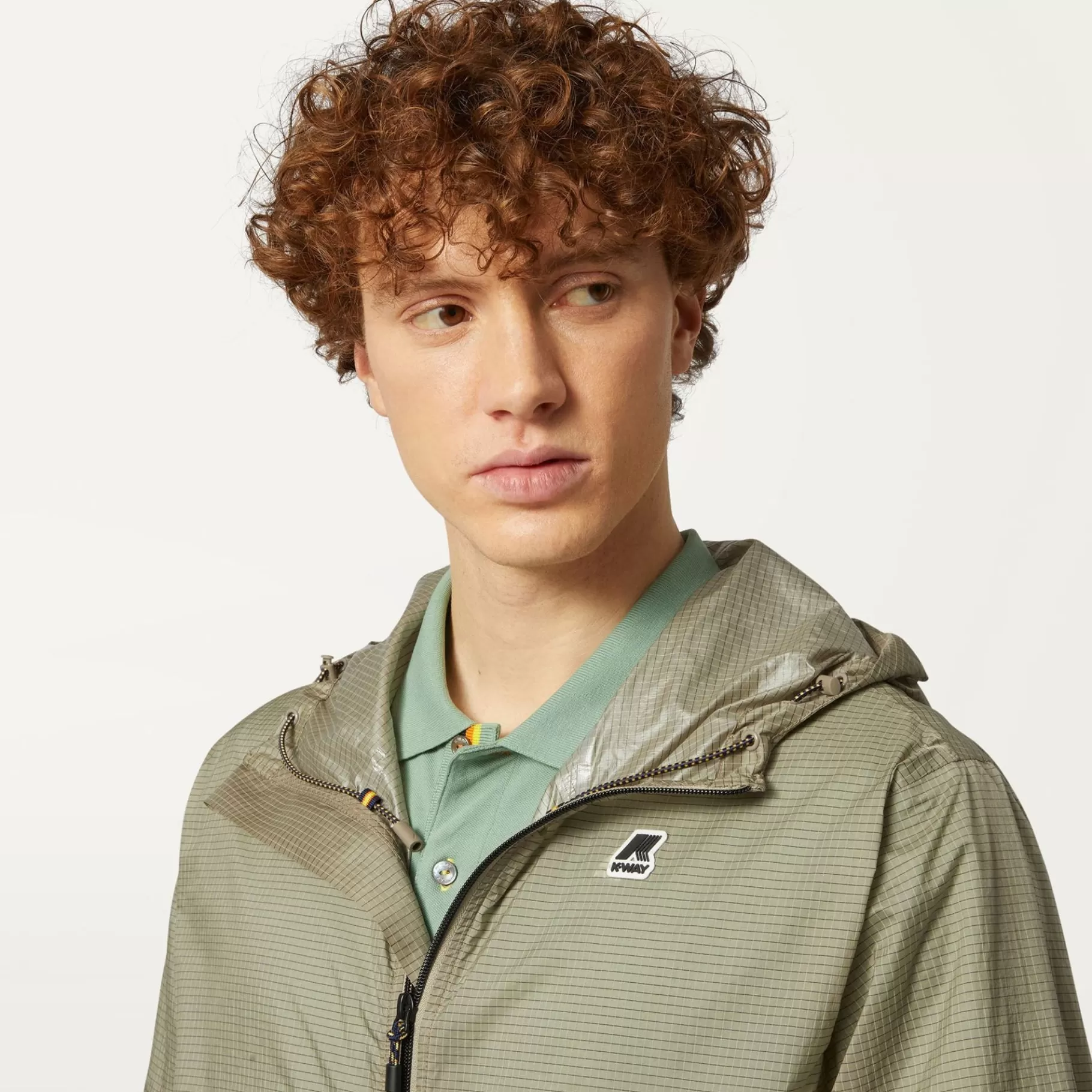 Short Jackets*K-WAY Cleon Nylon Ripstop - Jackets - Short - Unisex - Beige Taupe Ripstop