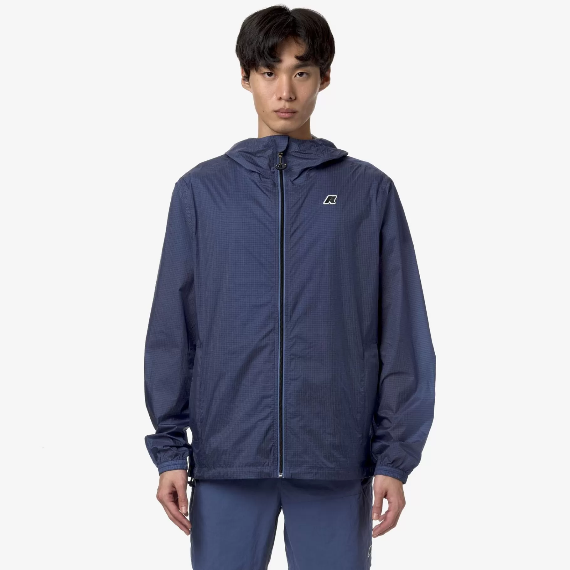 Short Jackets*K-WAY Cleon Nylon Ripstop - Jackets - Short - Unisex - Blue Fiord Ripstop