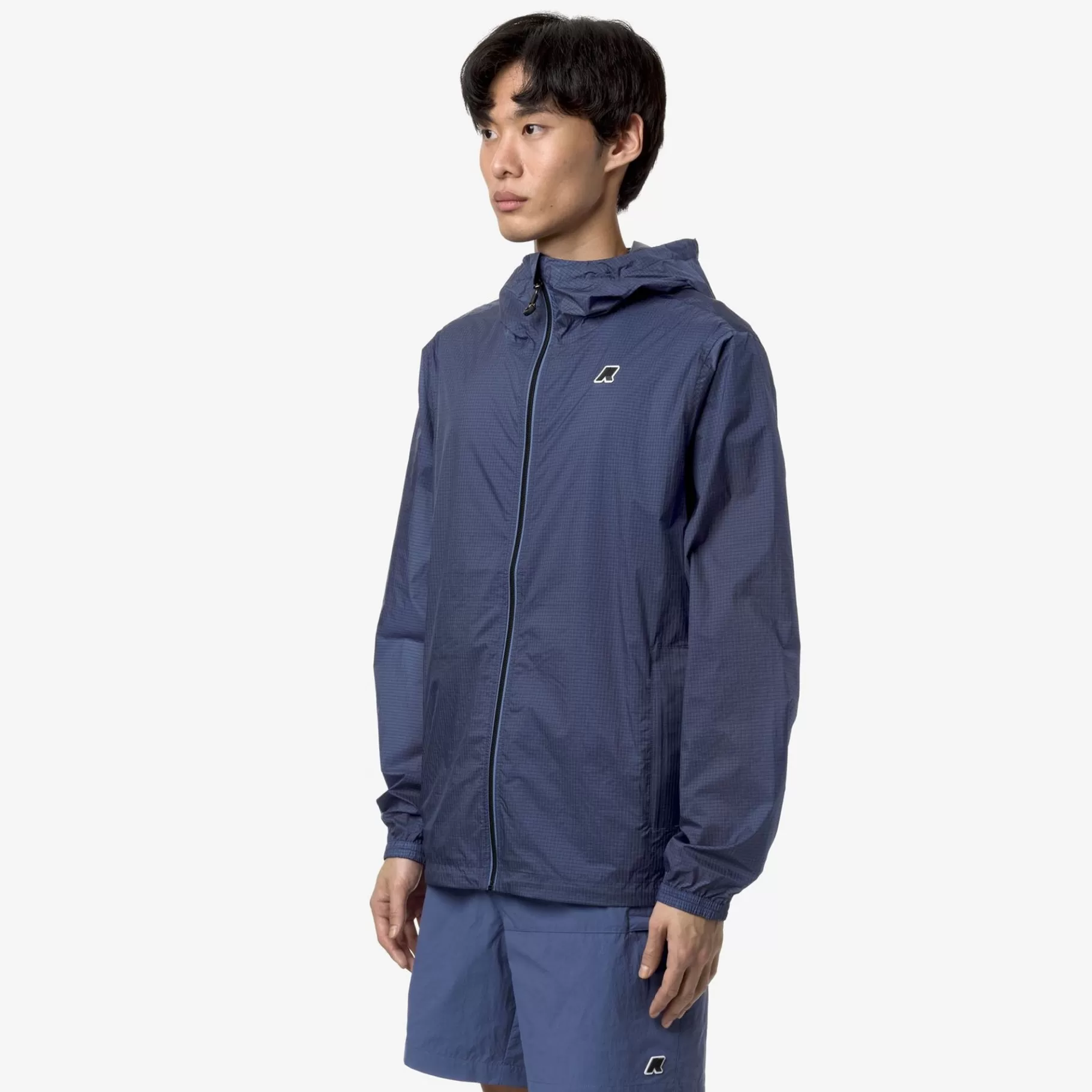 Short Jackets*K-WAY Cleon Nylon Ripstop - Jackets - Short - Unisex - Blue Fiord Ripstop