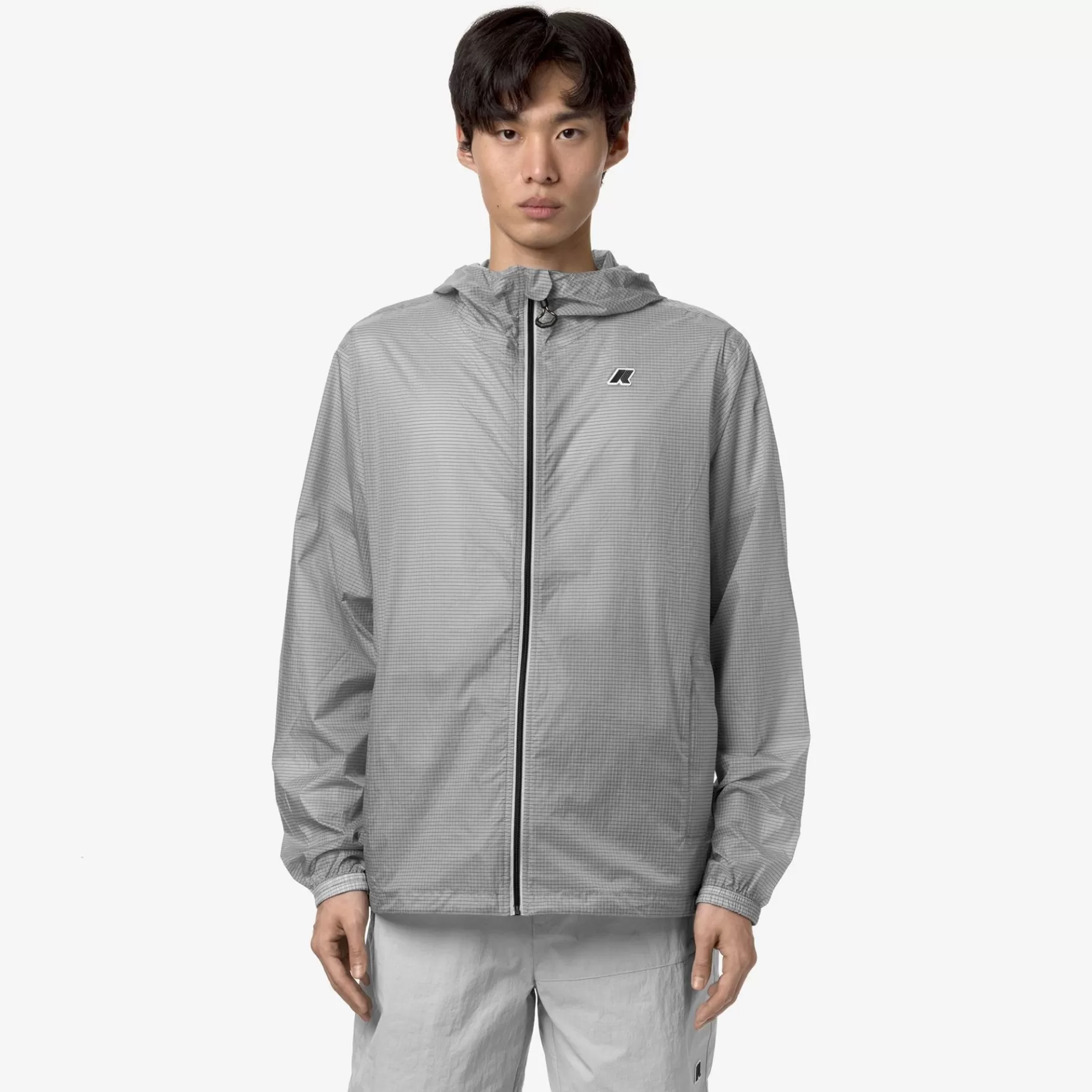 Short Jackets*K-WAY Cleon Nylon Ripstop - Jackets - Short - Unisex - Grey Ash Ripstop
