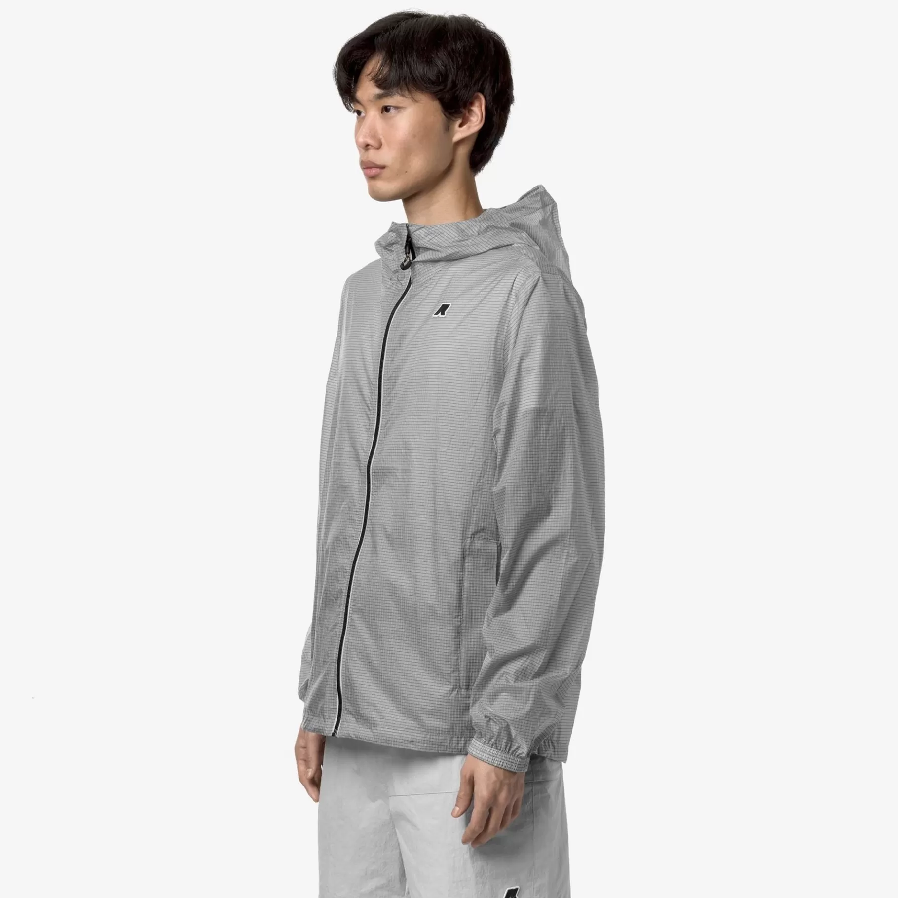 Short Jackets*K-WAY Cleon Nylon Ripstop - Jackets - Short - Unisex - Grey Ash Ripstop