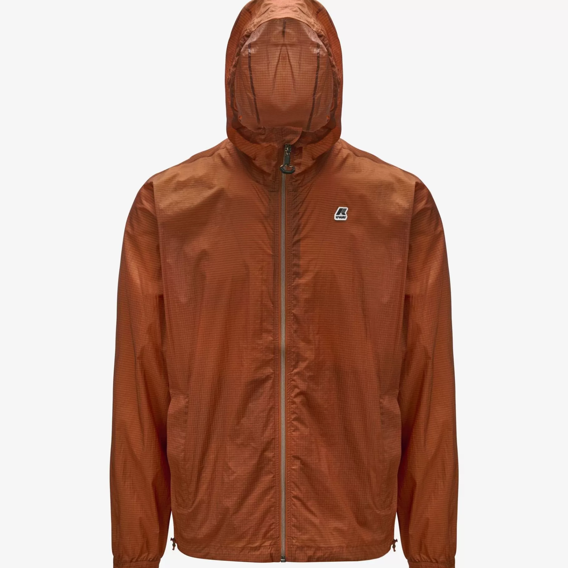 Short Jackets*K-WAY Cleon Nylon Ripstop - Jackets - Short - Unisex - Orange Copper Ripstop