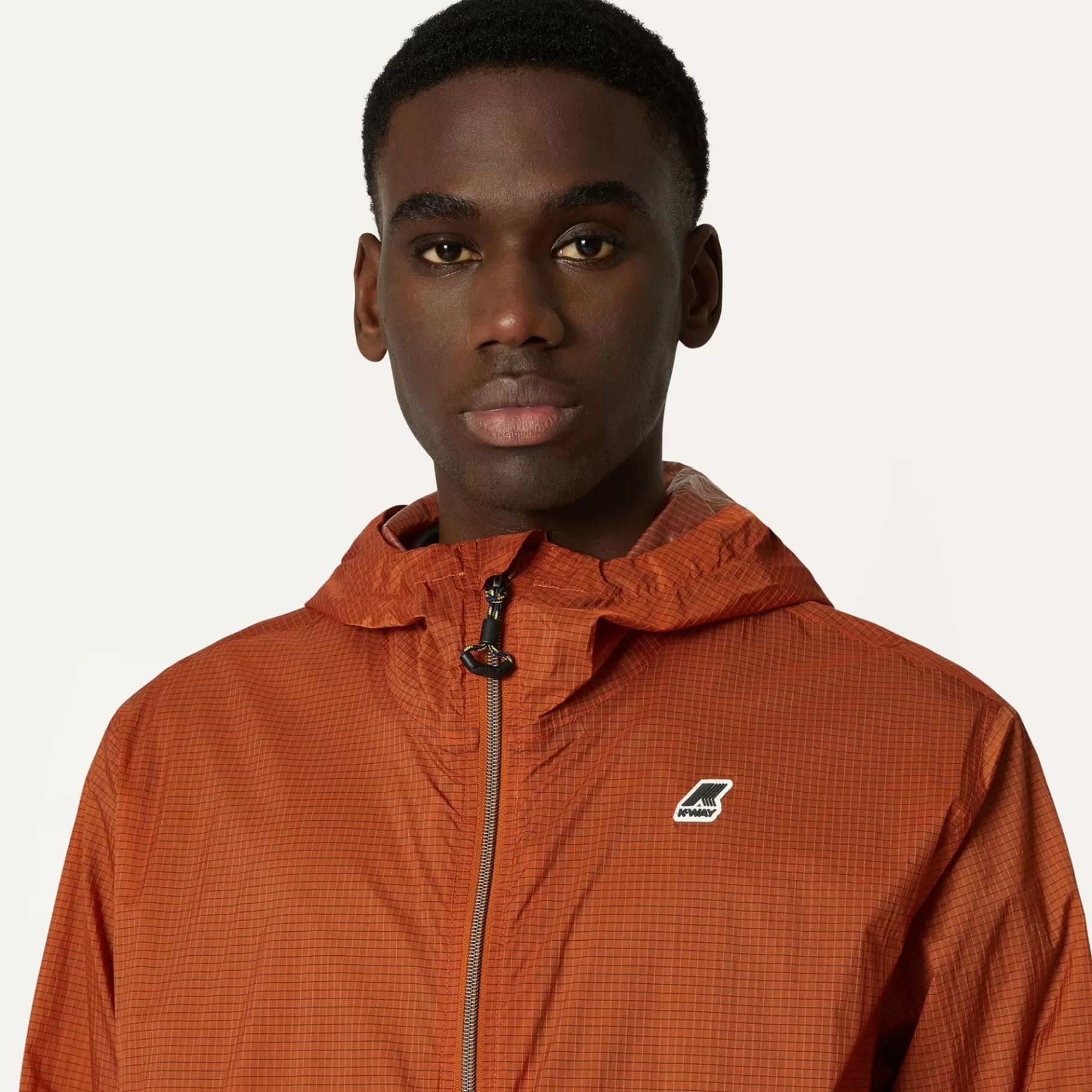 Short Jackets*K-WAY Cleon Nylon Ripstop - Jackets - Short - Unisex - Orange Copper Ripstop