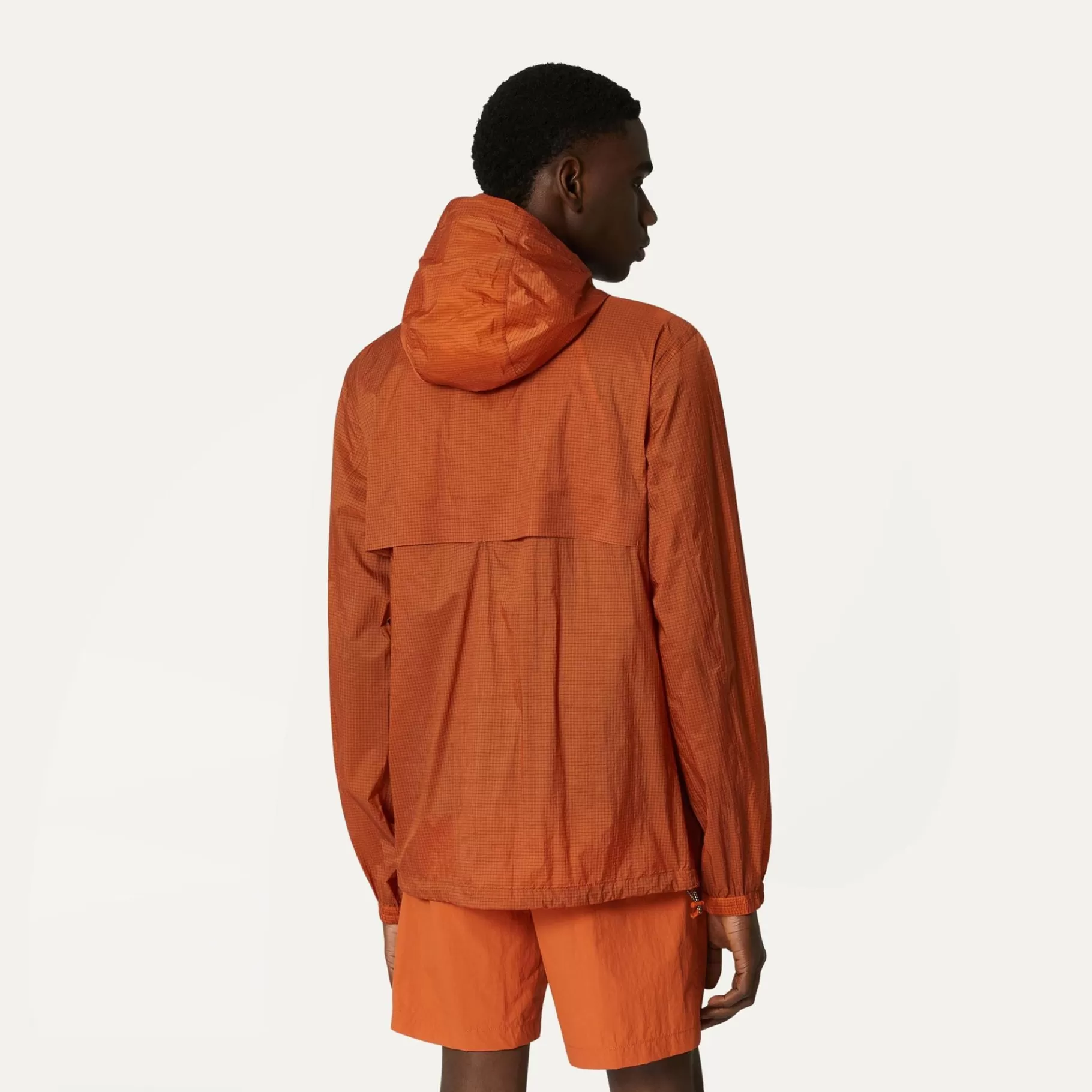 Short Jackets*K-WAY Cleon Nylon Ripstop - Jackets - Short - Unisex - Orange Copper Ripstop