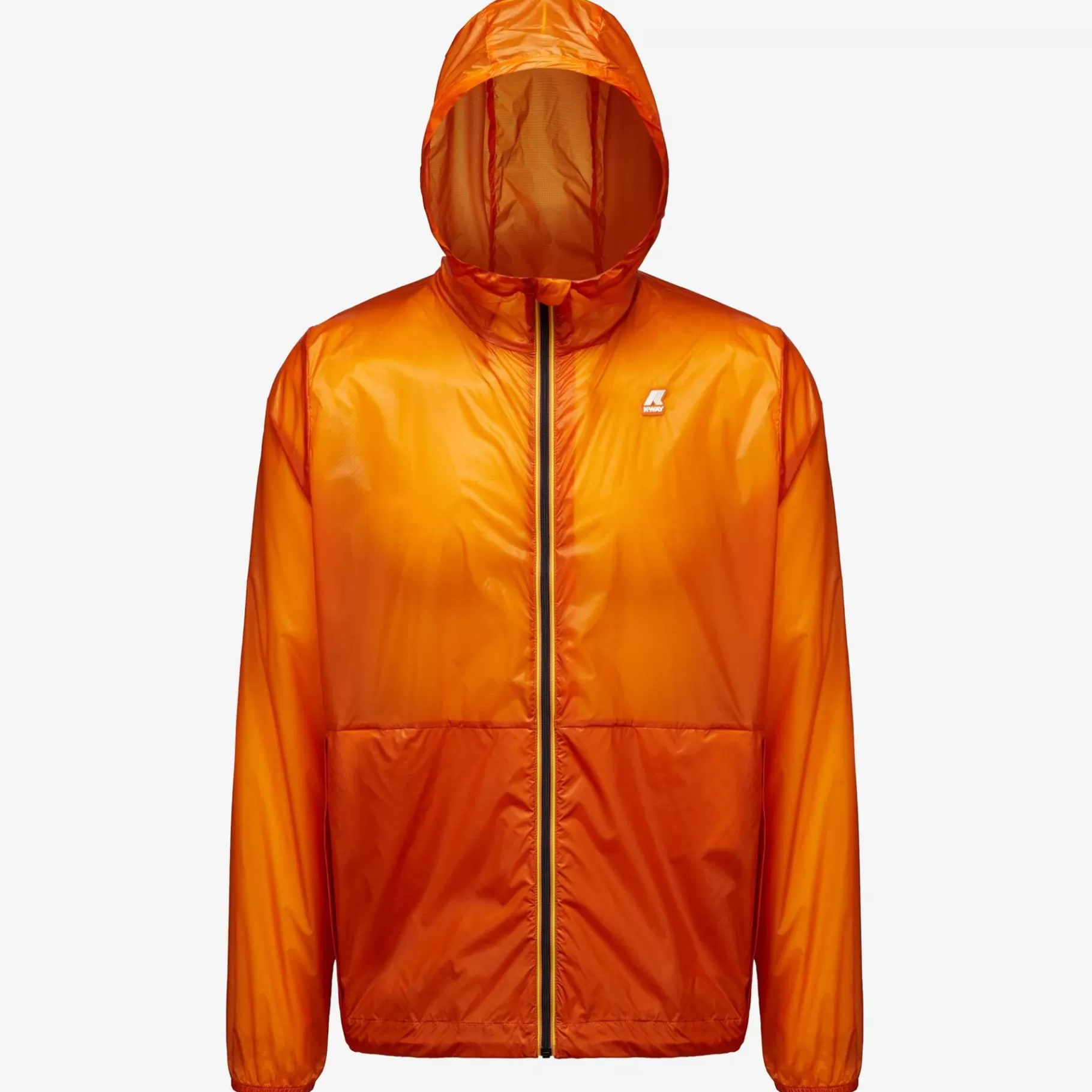 Coats And Long Jackets*K-WAY Cleonard Light Micro Ripstop - Jackets - Mid - Man - Orange Russet