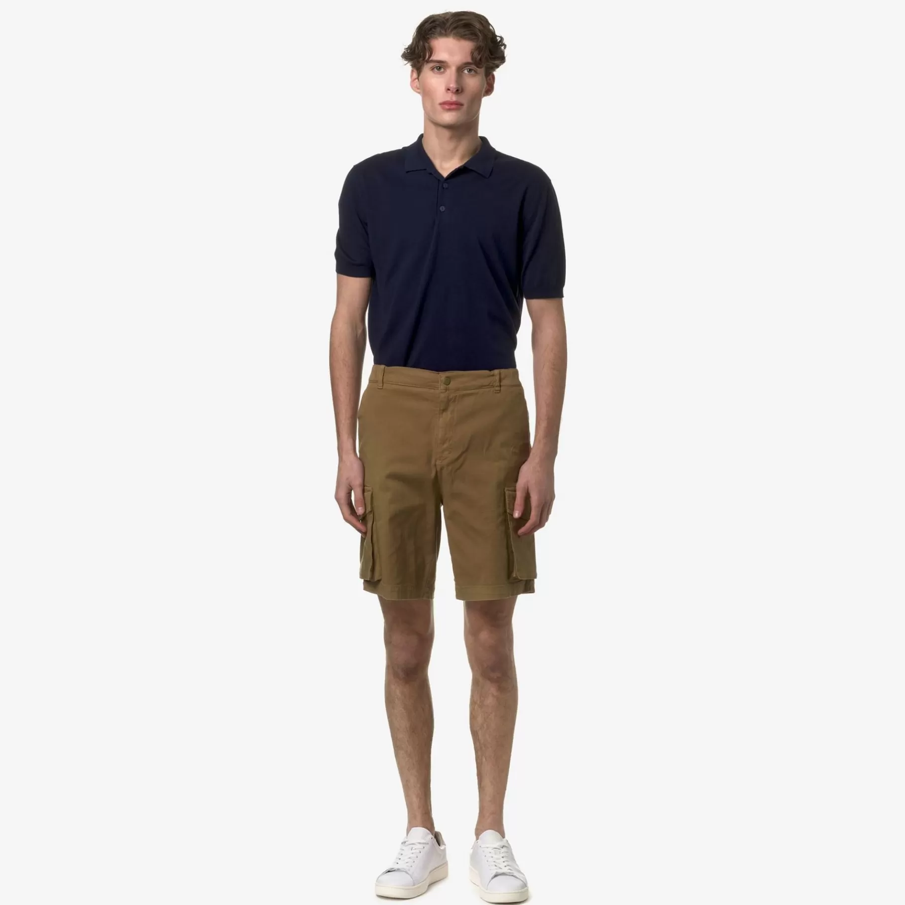 Shorts*K-WAY Davon - Shorts - Cargo - Man - Brown Corda