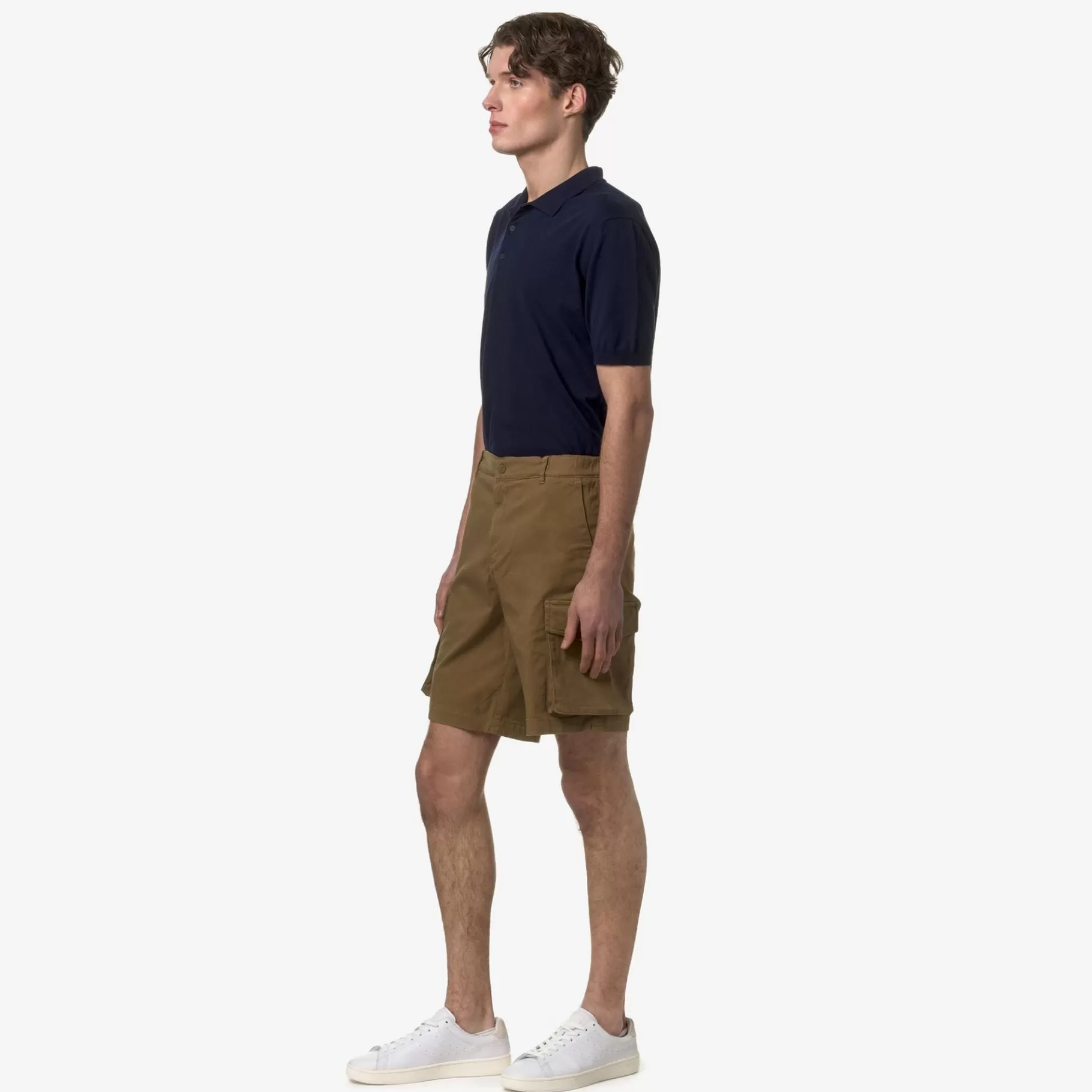 Shorts*K-WAY Davon - Shorts - Cargo - Man - Brown Corda