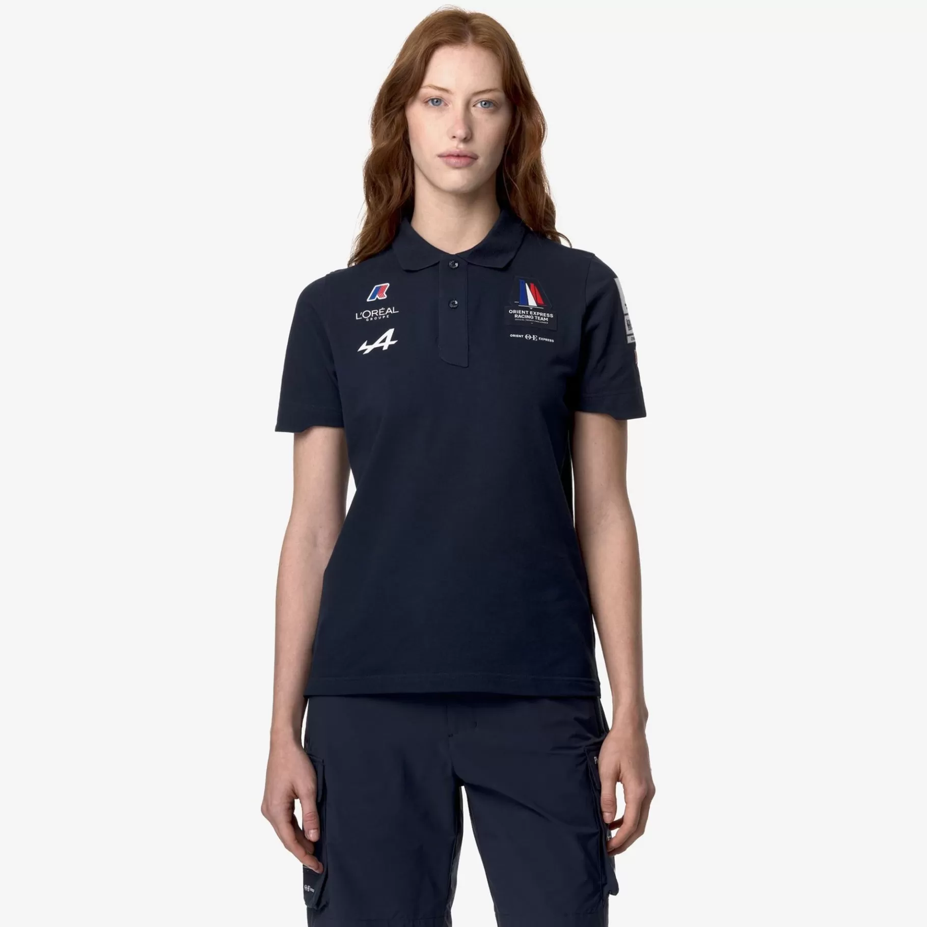 Polo Shirts*K-WAY Drosay Orient Express Team Ac - Polo Shirts - Polo - Unisex - Blue Dress