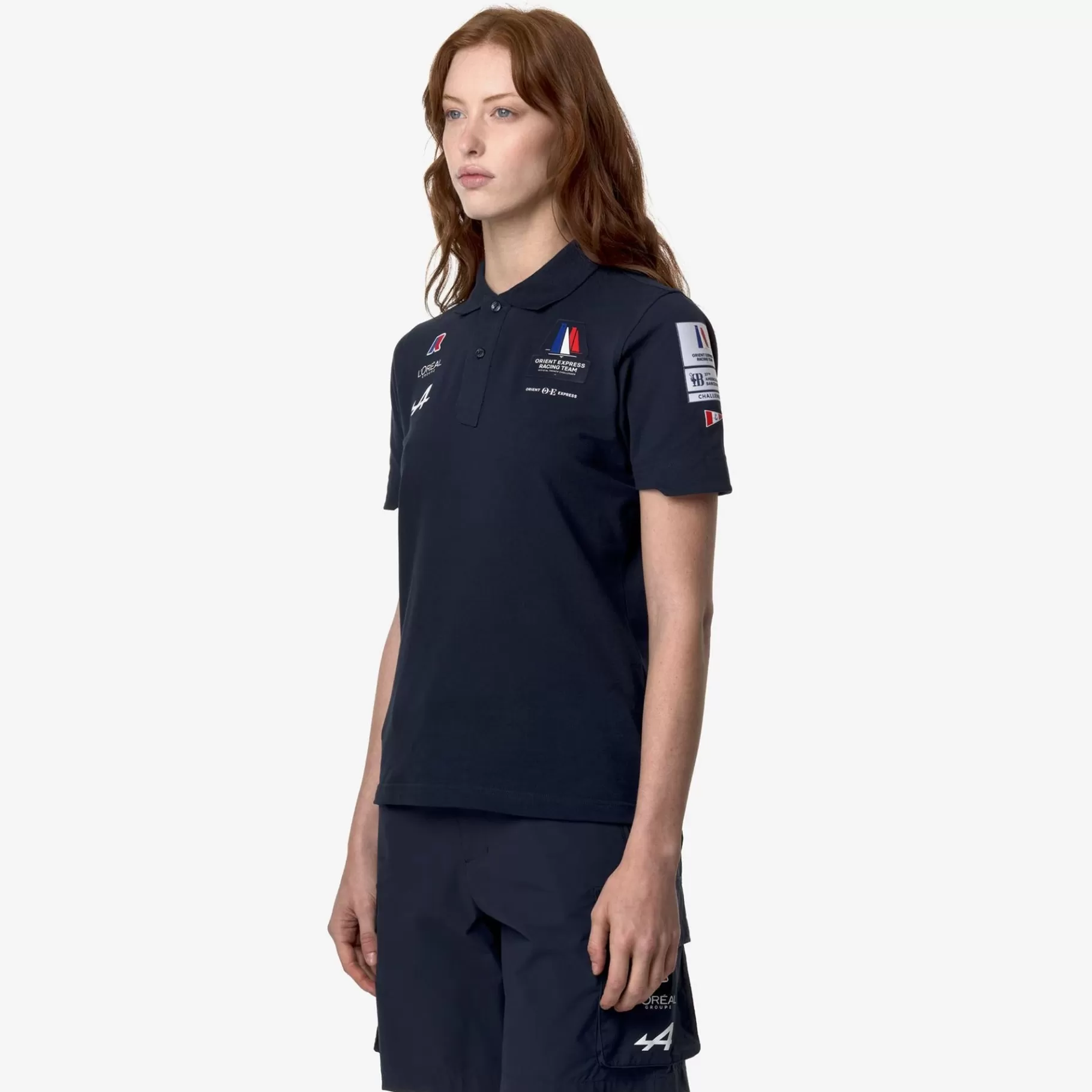 Polo Shirts*K-WAY Drosay Orient Express Team Ac - Polo Shirts - Polo - Unisex - Blue Dress