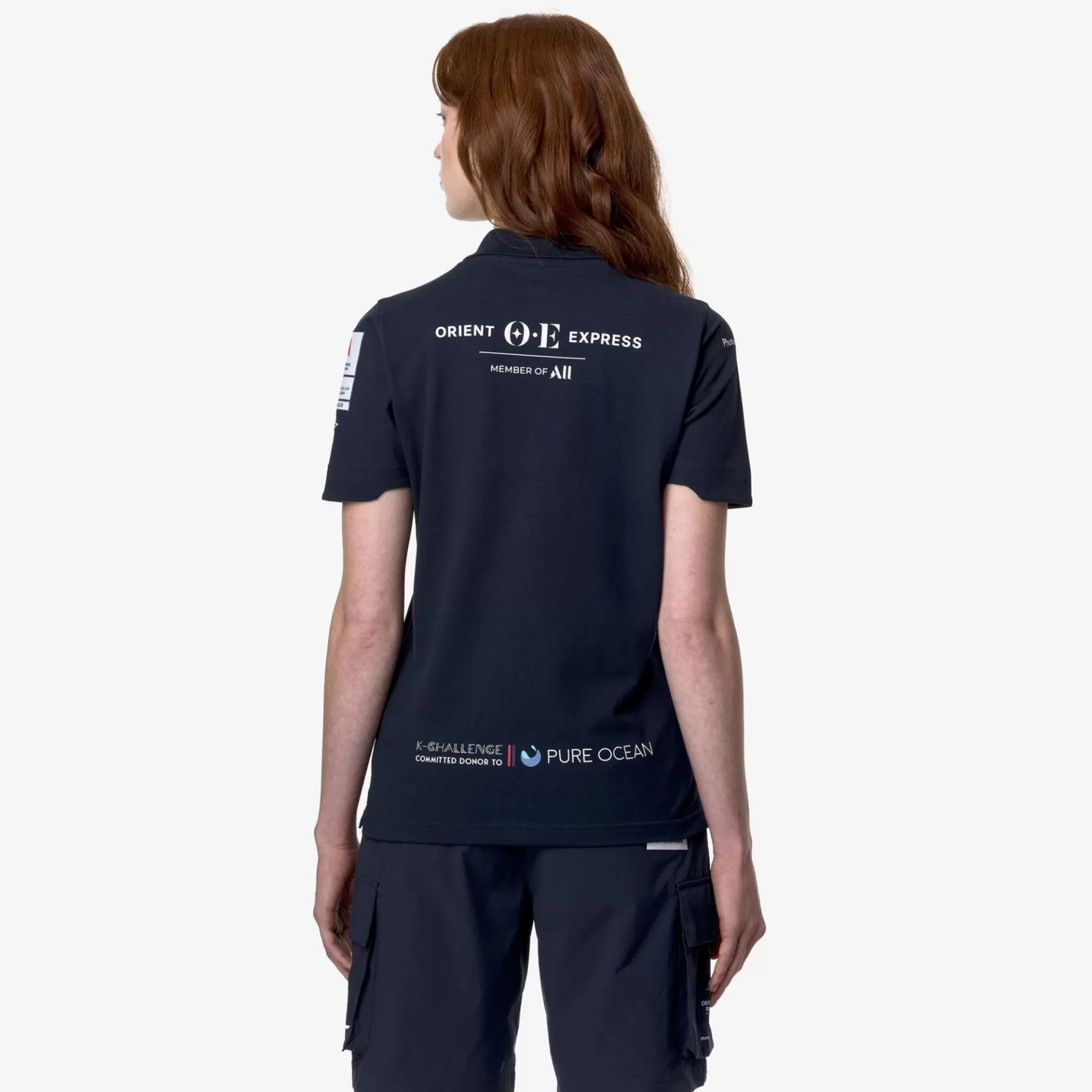 Polo Shirts*K-WAY Drosay Orient Express Team Ac - Polo Shirts - Polo - Unisex - Blue Dress