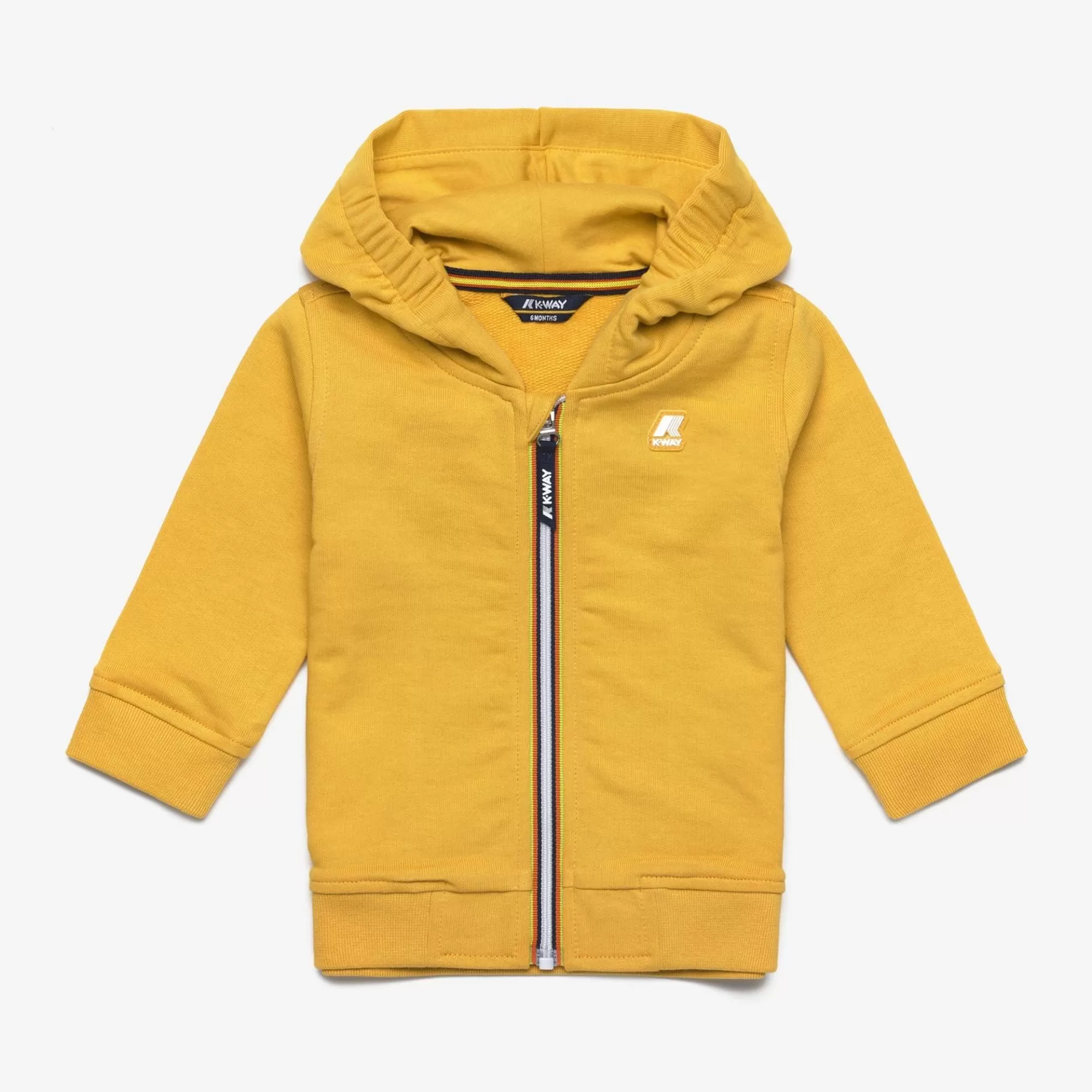 Hoodies And Sweaters*K-WAY E. Anthony Fleece - Fleece - Jacket - Kid Unisex - Yellow Mimosa