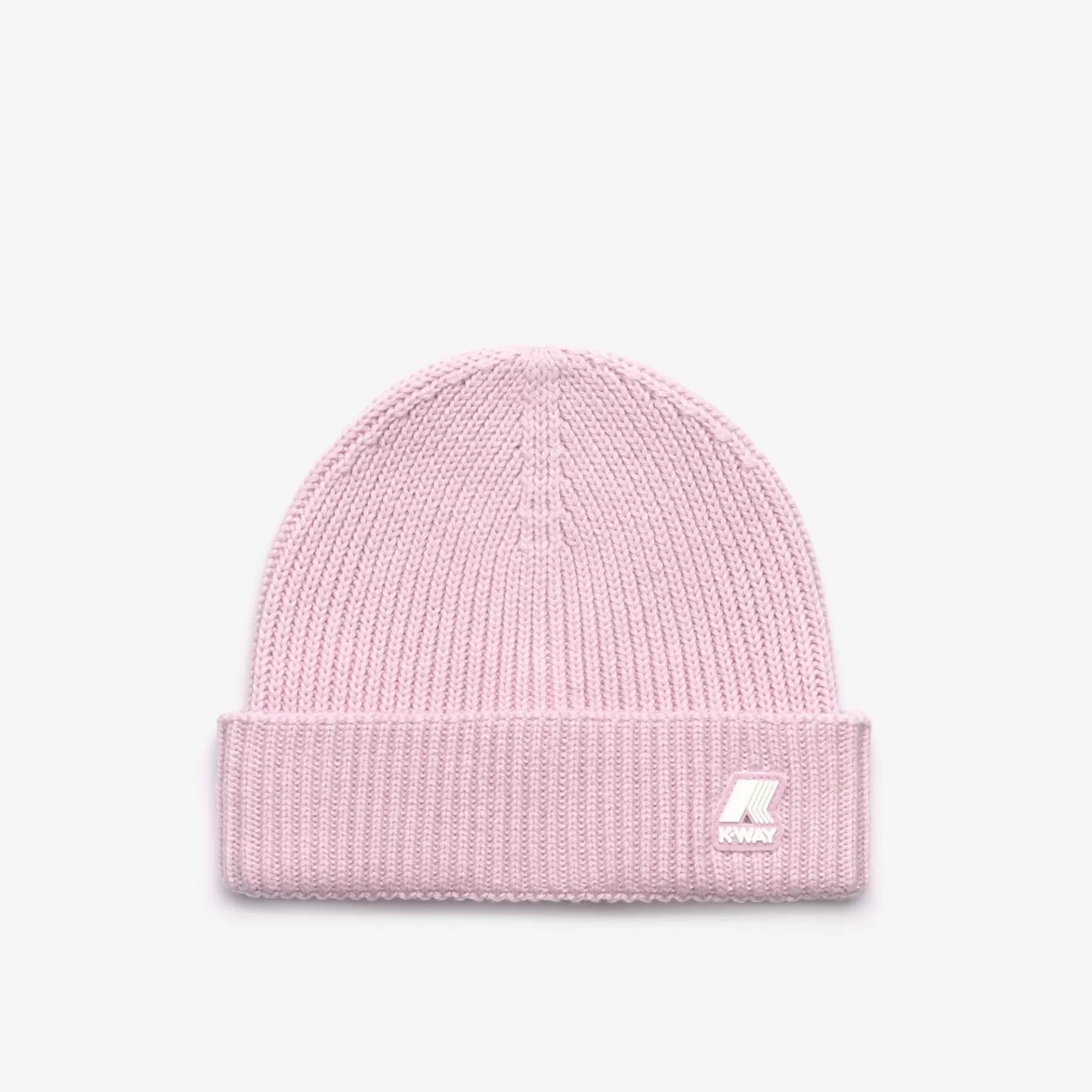 Beanies And Hats*K-WAY E. Brice Cardigan Stitch - Headwear - Hat - Kid Unisex - Pink Rose