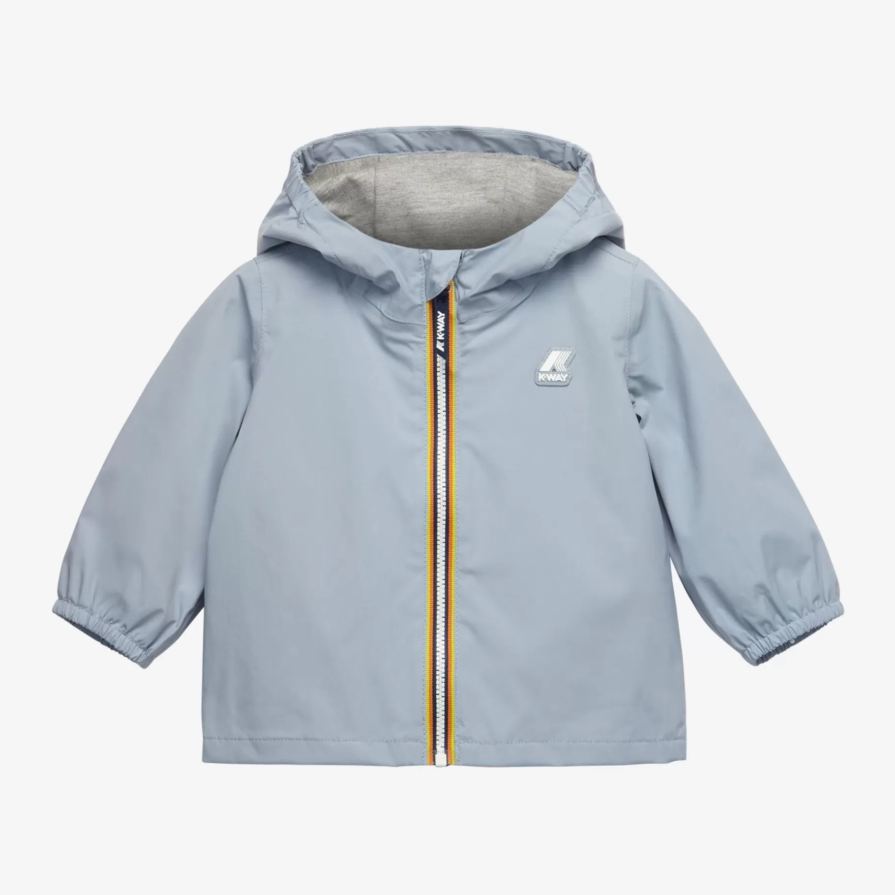 Short Jackets*K-WAY E. Jack Stretch Nylon Jersey - Jackets - Short - Kid Unisex - Azure Blizzard