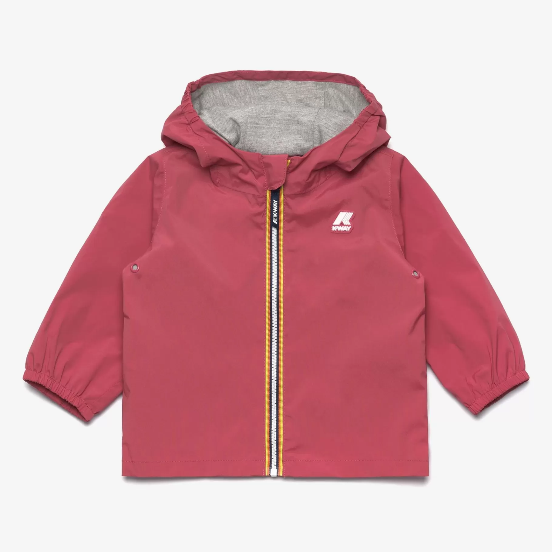 Short Jackets*K-WAY E. Jack Stretch Nylon Jersey - Jackets - Short - Kid Unisex - Dk Pink