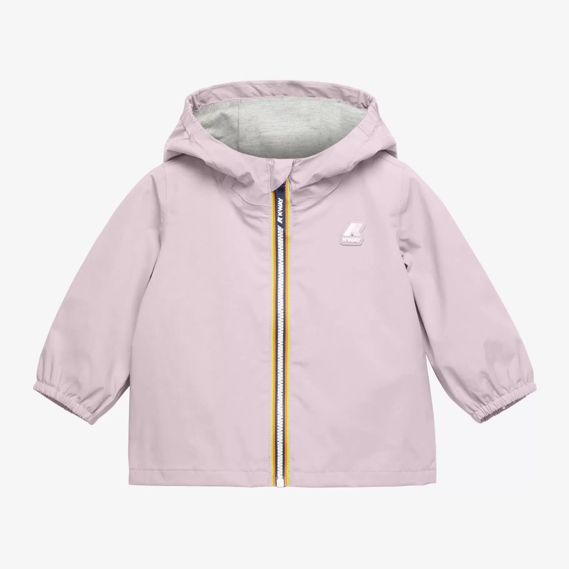 Short Jackets*K-WAY E. Jack Stretch Nylon Jersey - Jackets - Short - Kid Unisex - Pink Rose
